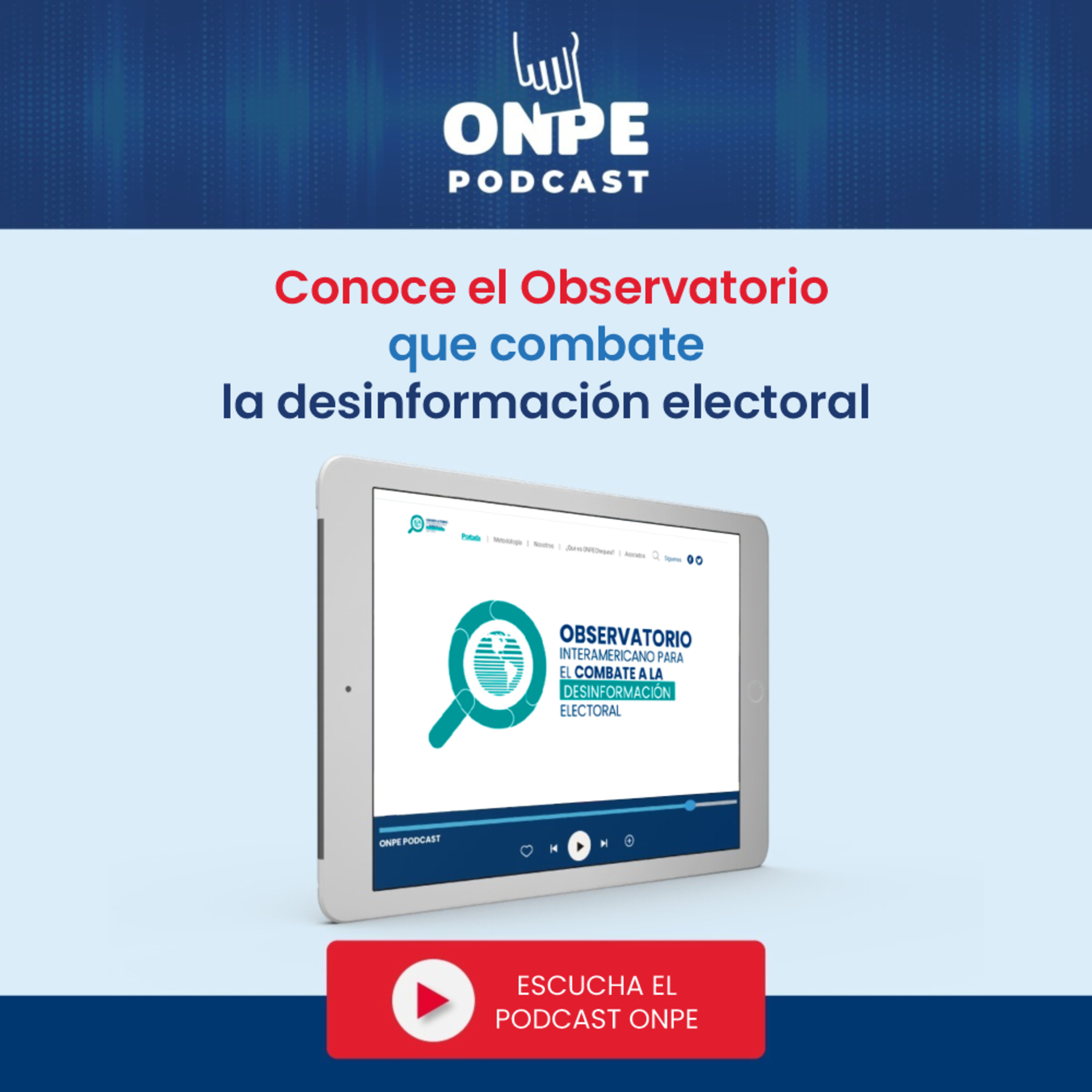 Conoce el Observatorio que combate la desinformación electoral episode artwork