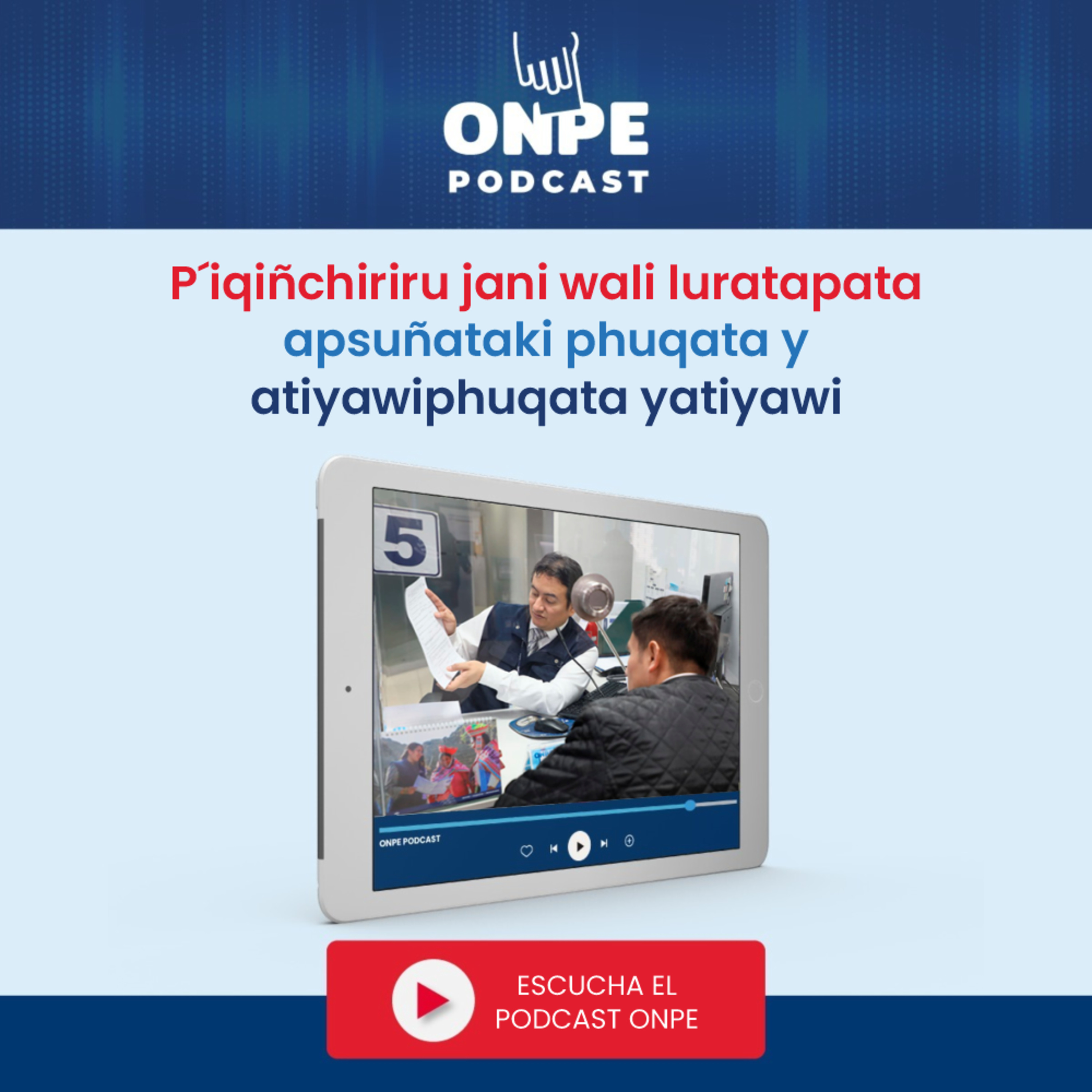 P´iqiñchiriru jani wali luratapata apsuñataki phuqata yatiyawi episode artwork