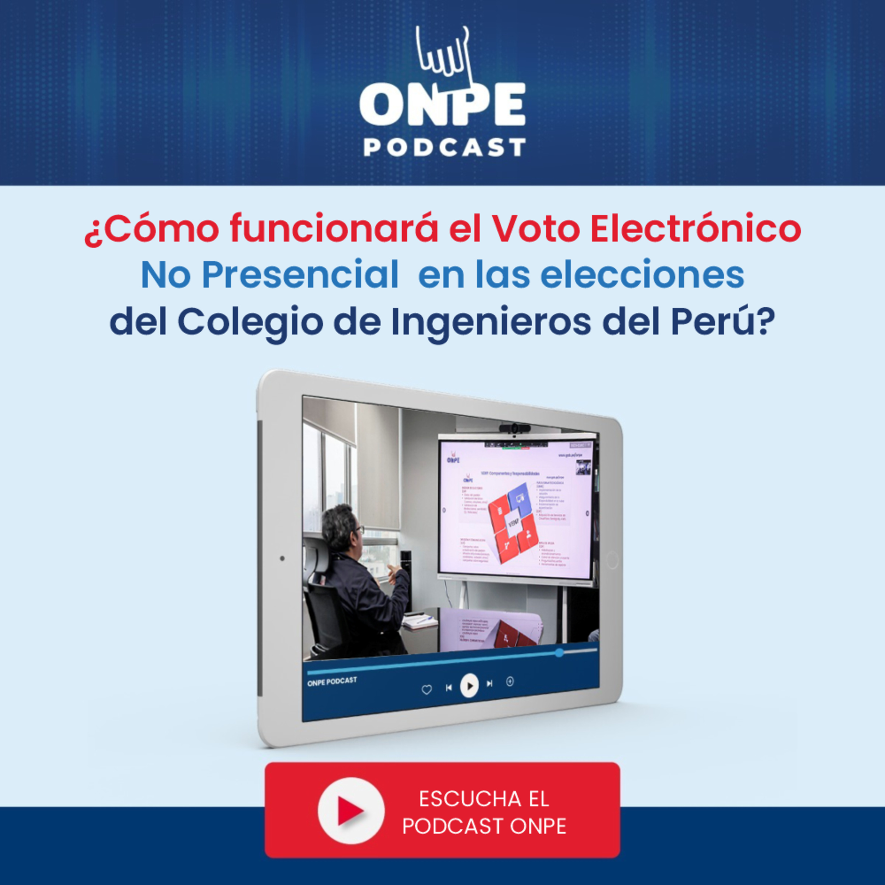 ¿Cómo funcionará el Voto Electrónico No Presencial en las elecciones del Colegio de Ingenieros del Perú? episode artwork