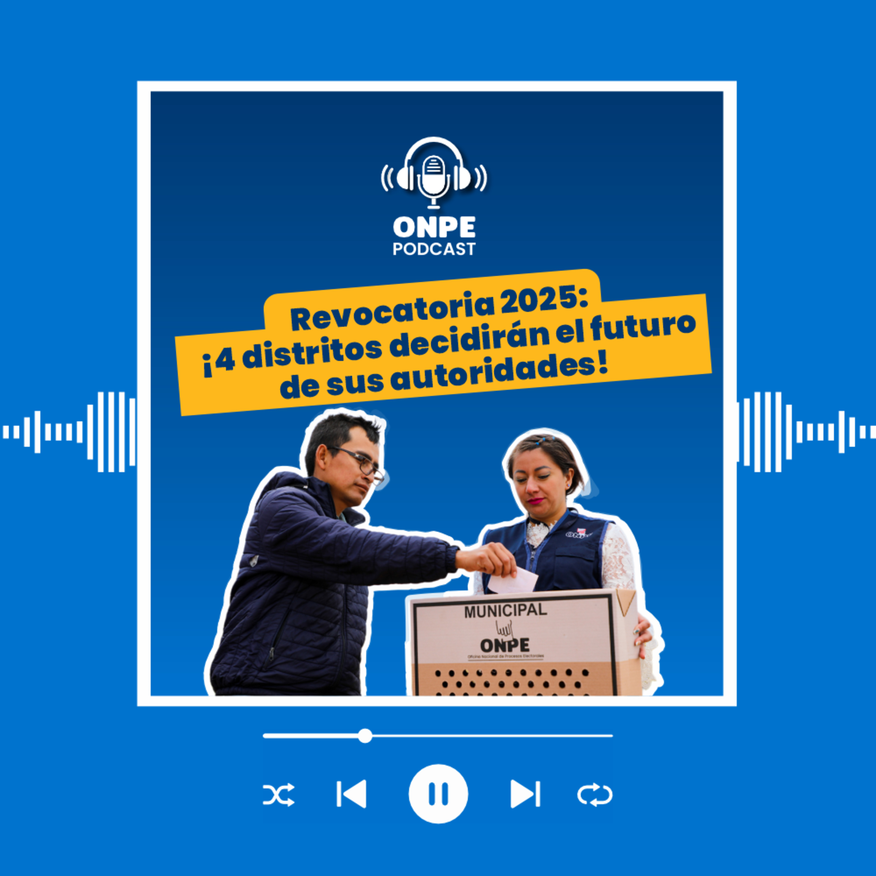 Revocatoria 2025: ¡4 distritos decidirán el futuro de sus autoridades! episode artwork