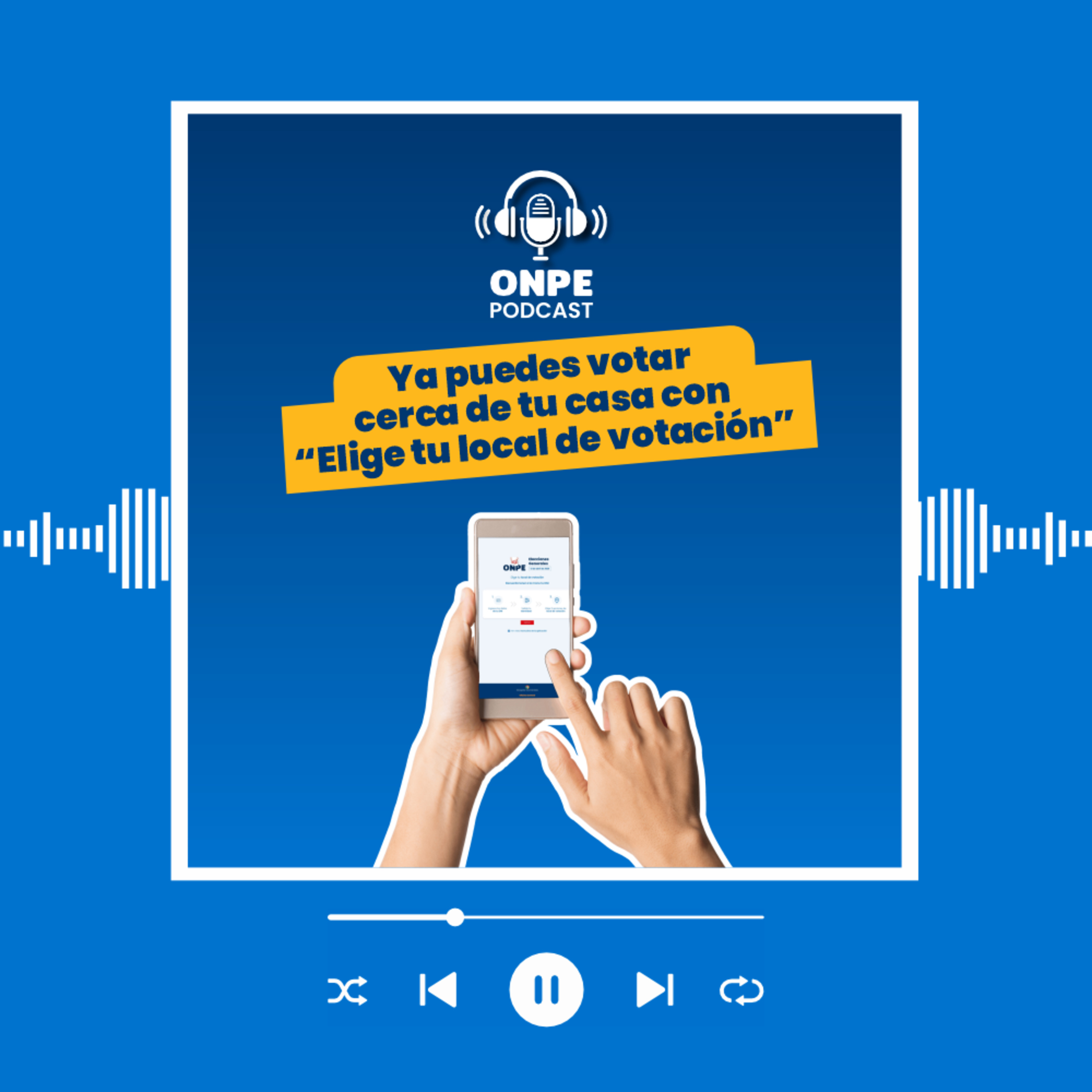 Ya puedes votar cerca de tu casa con "Elige tu local de votación" episode artwork
