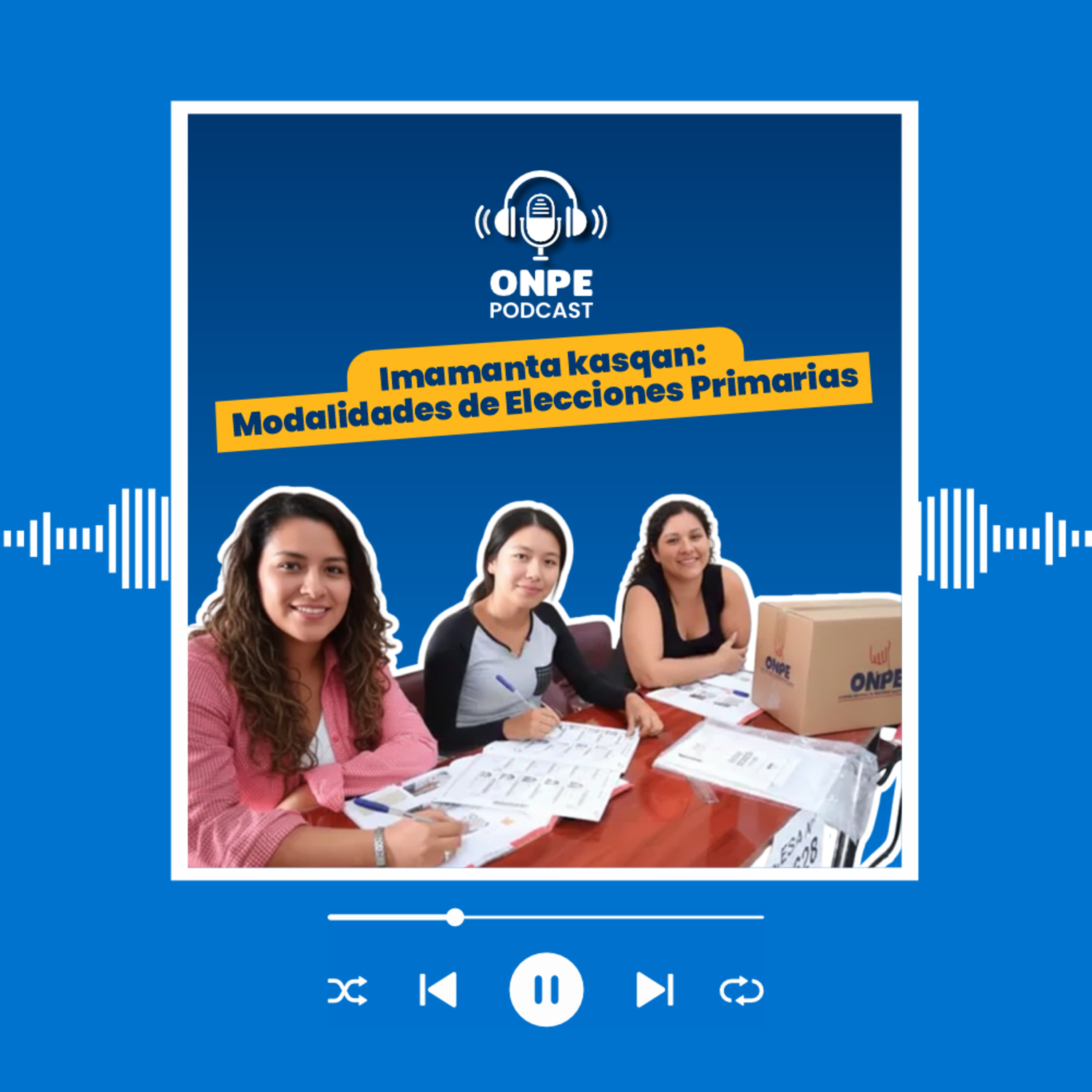 Imamanta kasqan: Modalidades de Elecciones Primarias episode artwork