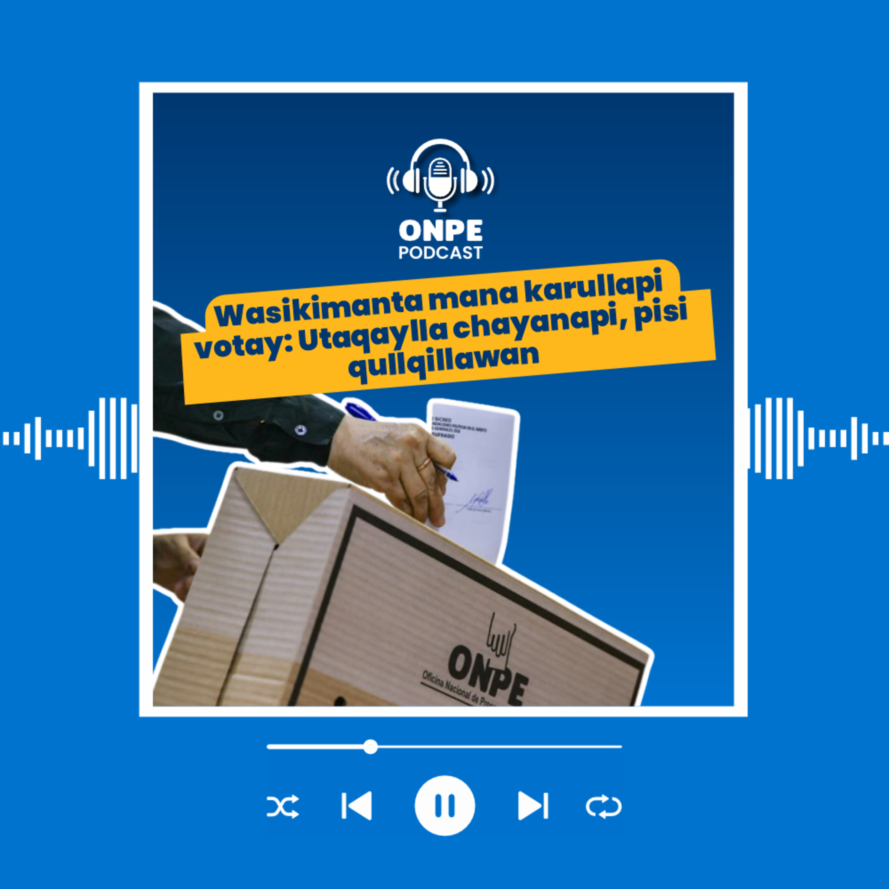 Wasikimanta mana karullapi votay: Utaqaylla chayanapi, pisi qullqillawan episode artwork
