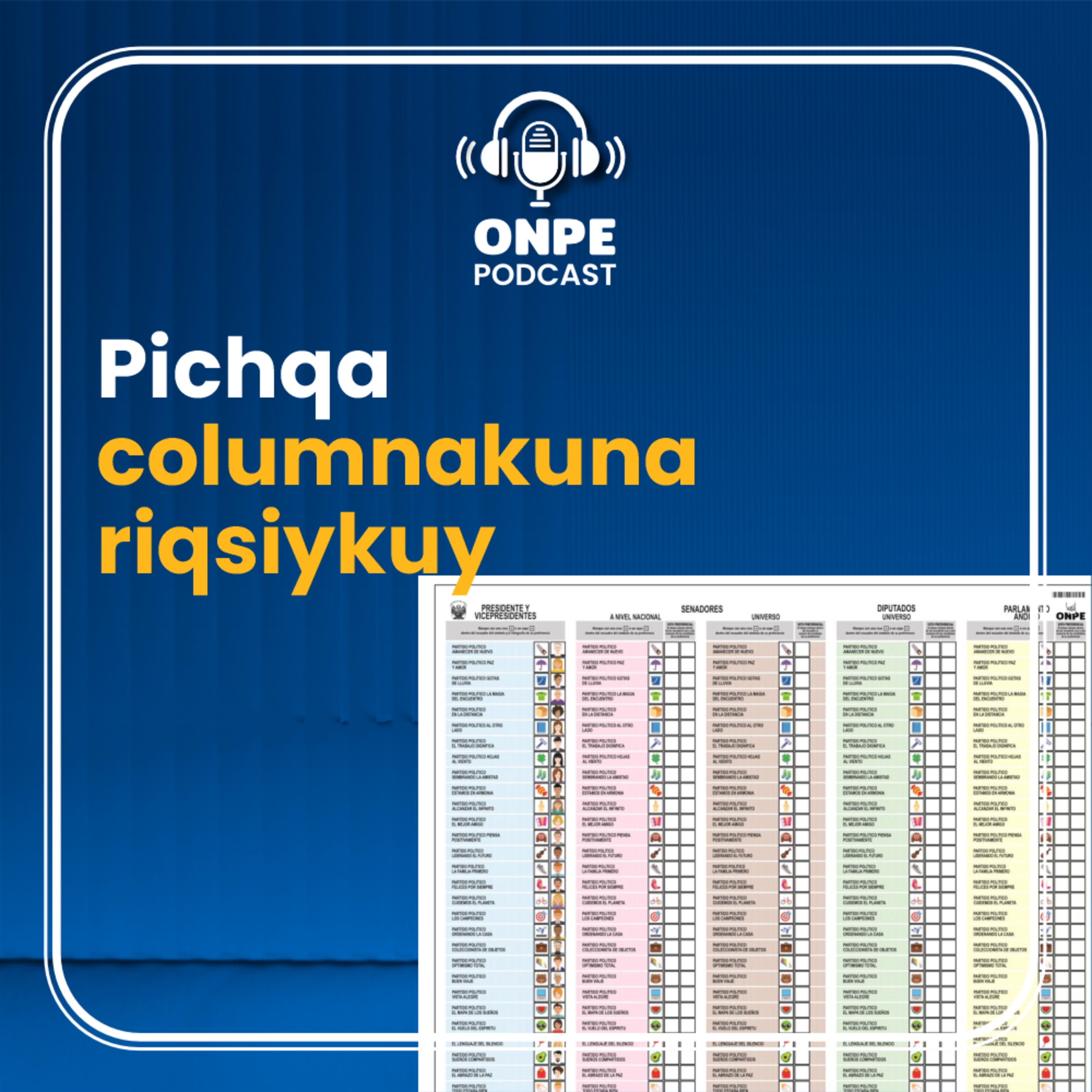 Pichqa columnakuna riqsiykuy episode artwork