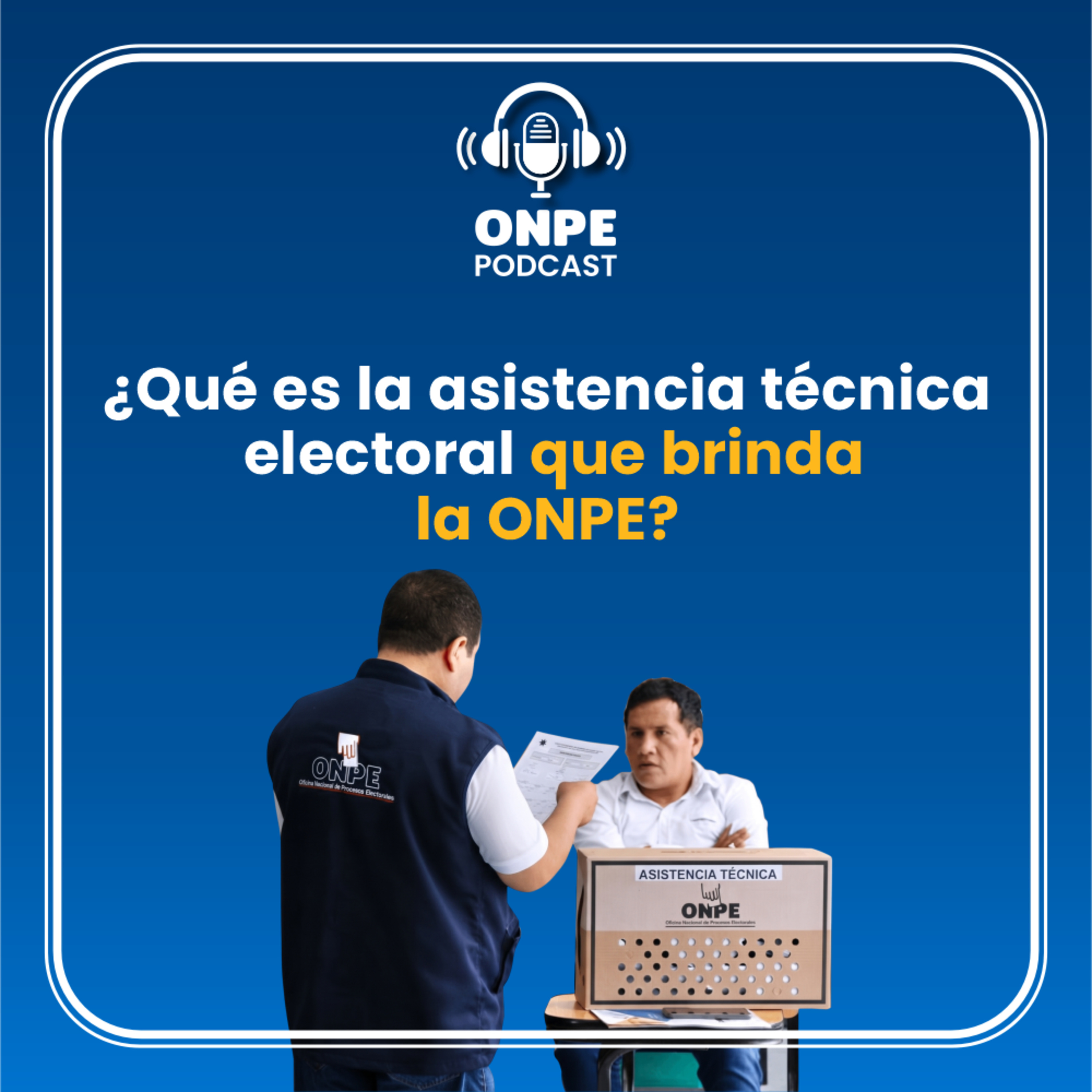 Portada de ONPE Podcast
