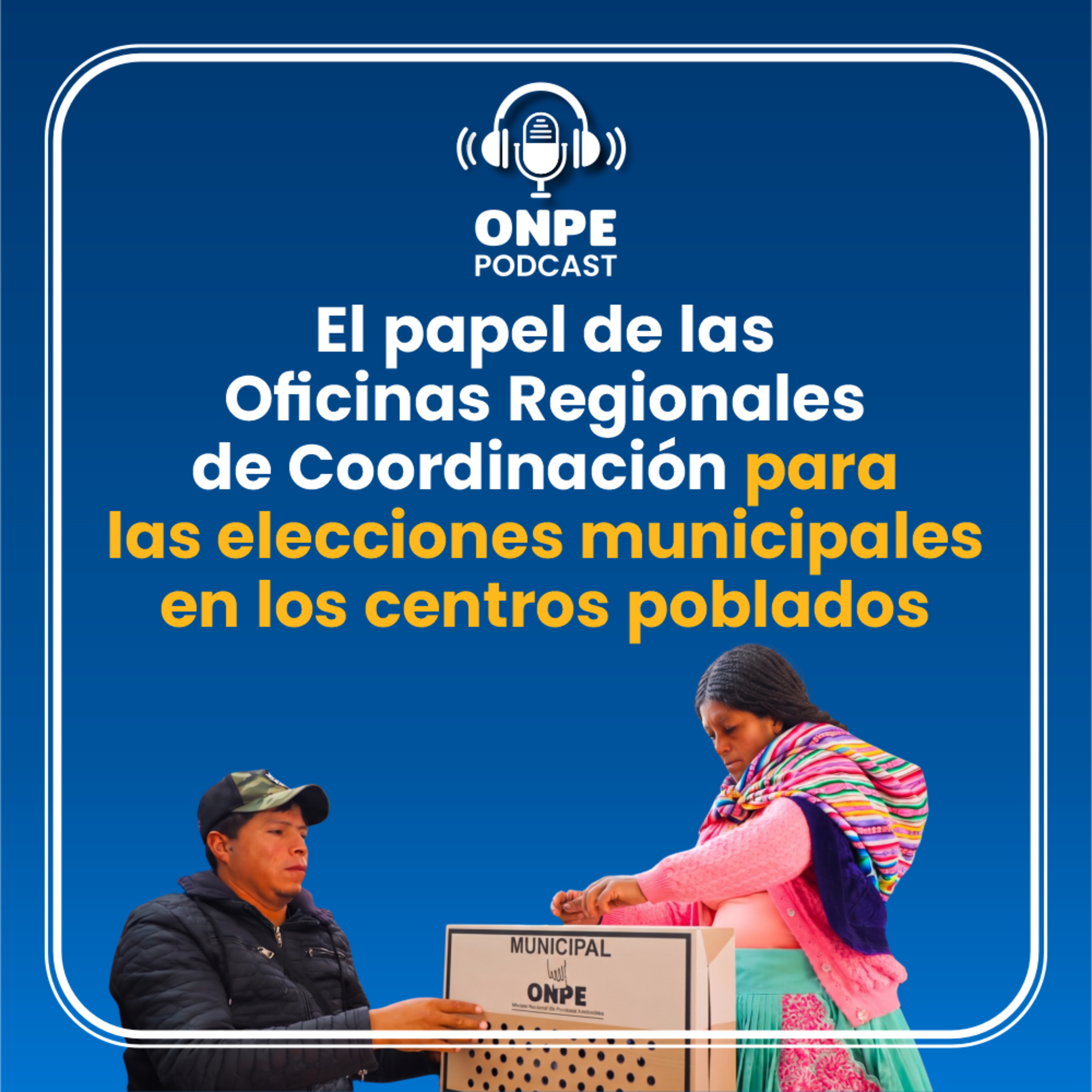 Portada de ONPE Podcast
