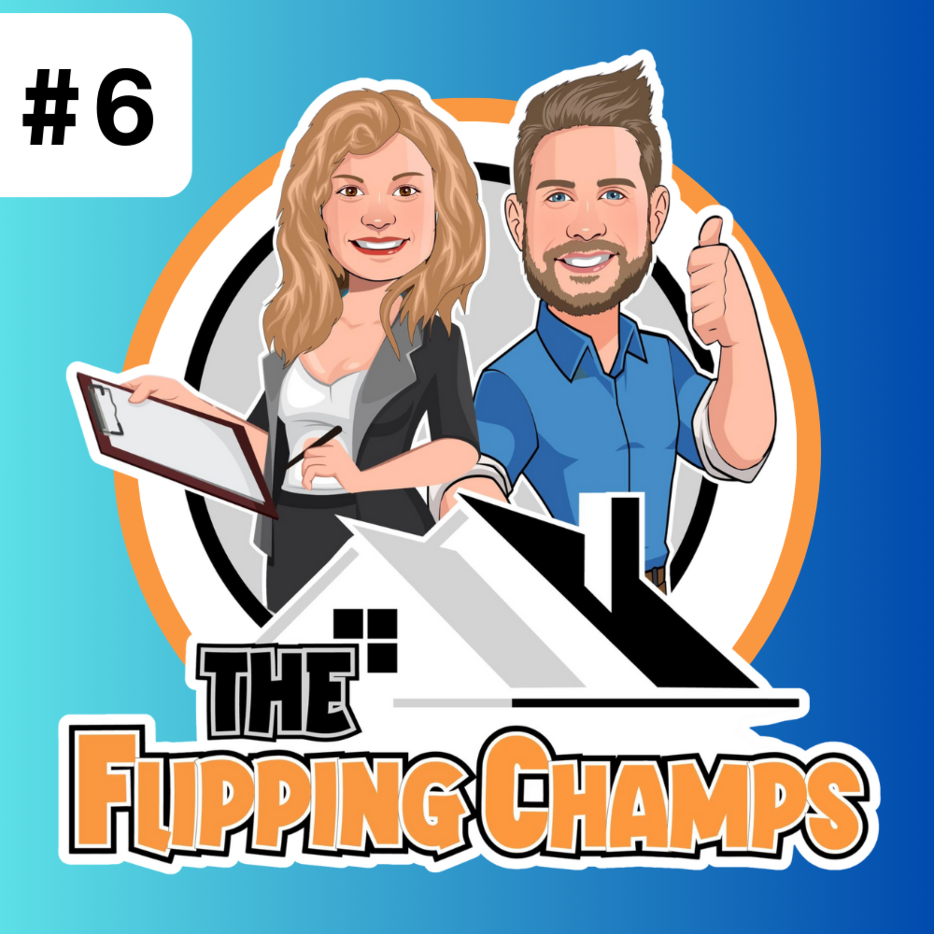 Michelle Golden-Champ & Nick Champ / the Flipping Champs / Flipping Houses in East Tennessee /#6 episode artwork