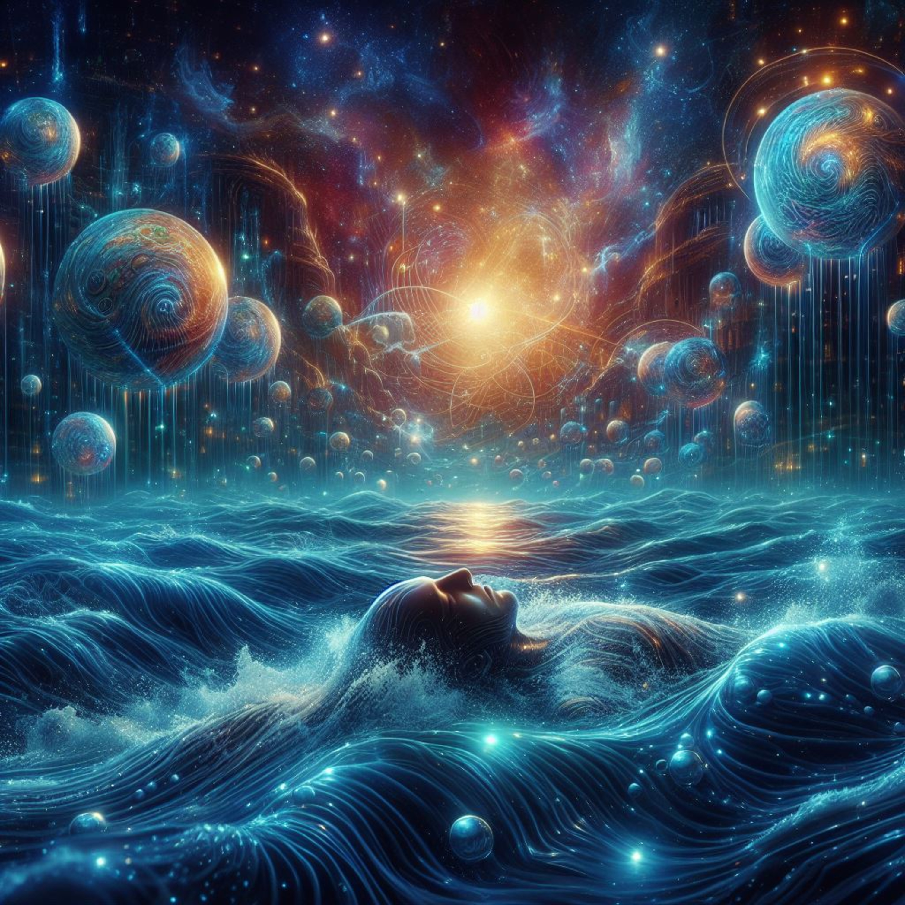 440. Serene Slumber: 432 Hz Dreamscape with Soothing Water Melodies (9 hours)