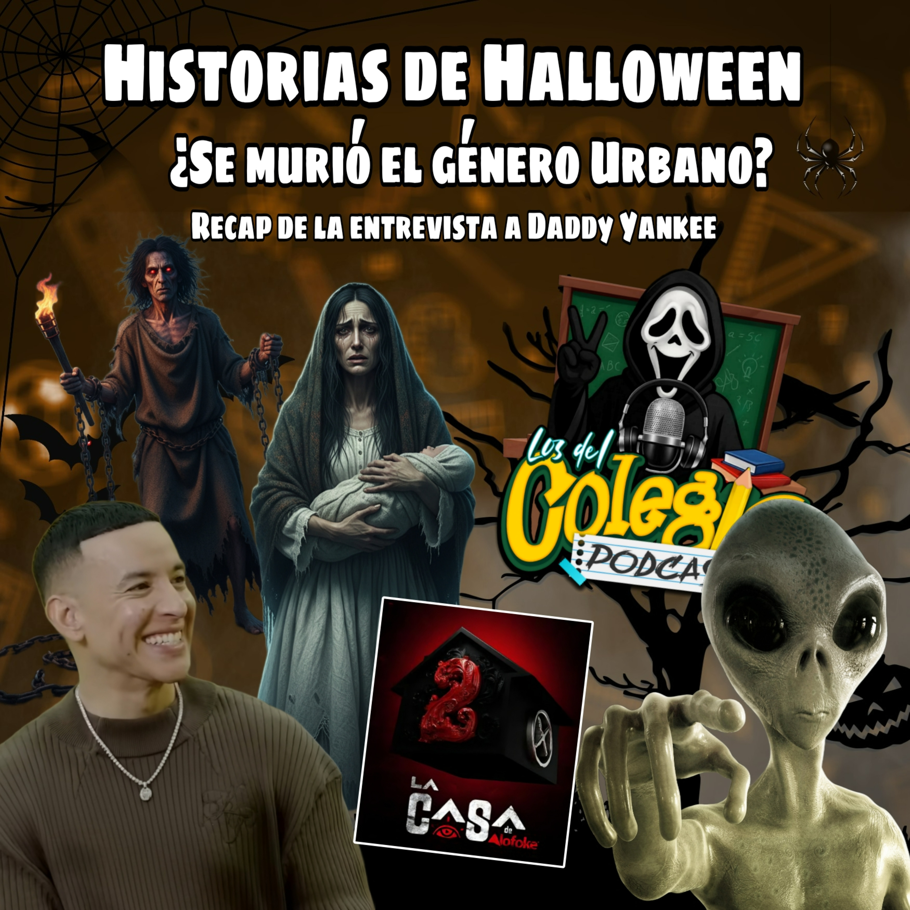 Daddy Yankee ¿Se murió el género urbano? Historias de Halloween en la casa del sustito. episode artwork