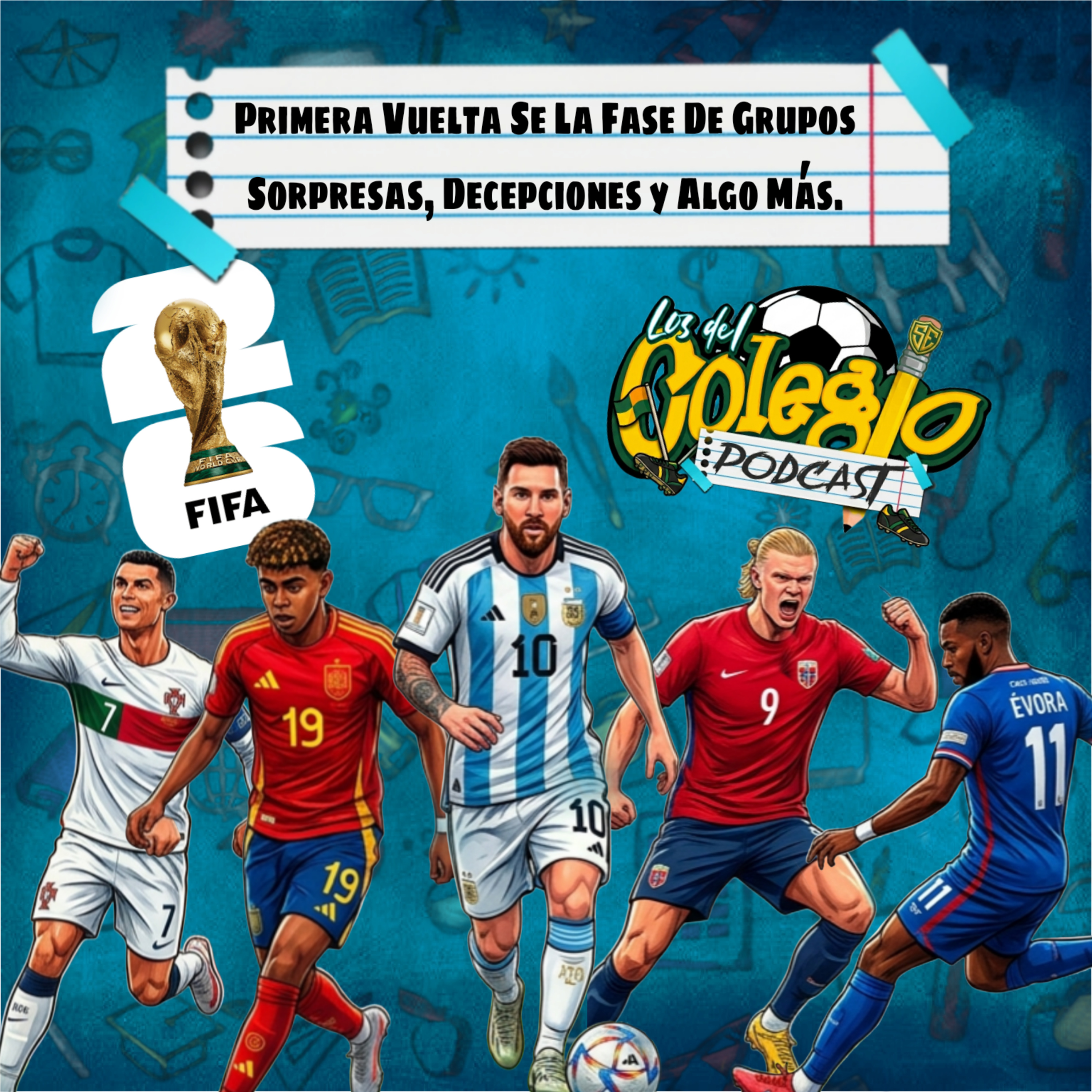 Primera vuelta de la fase de grupos: Sorpresas, decepciones y algo más. episode artwork