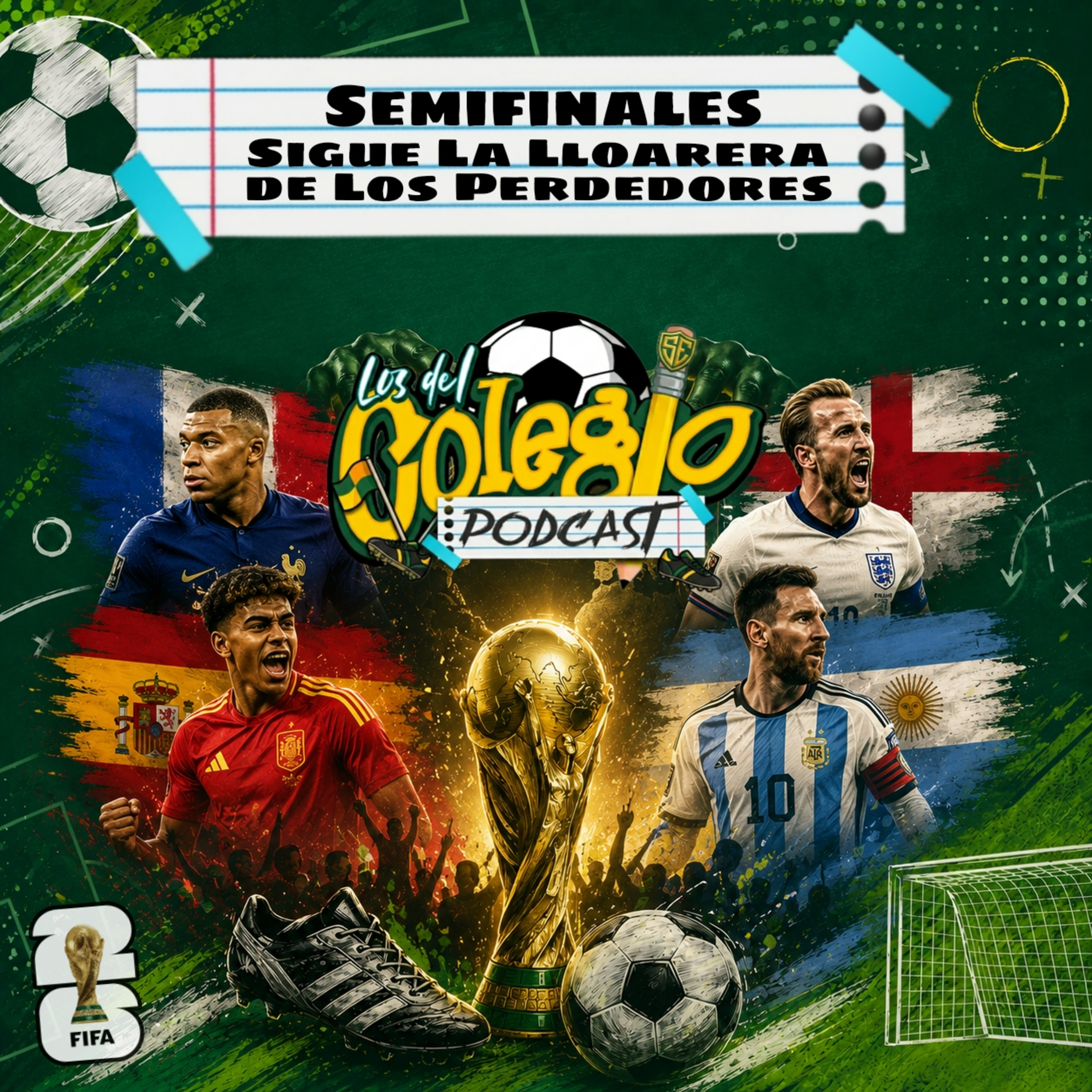 LLegan la Semifinales y siguen los llorones conspiranoicos. episode artwork