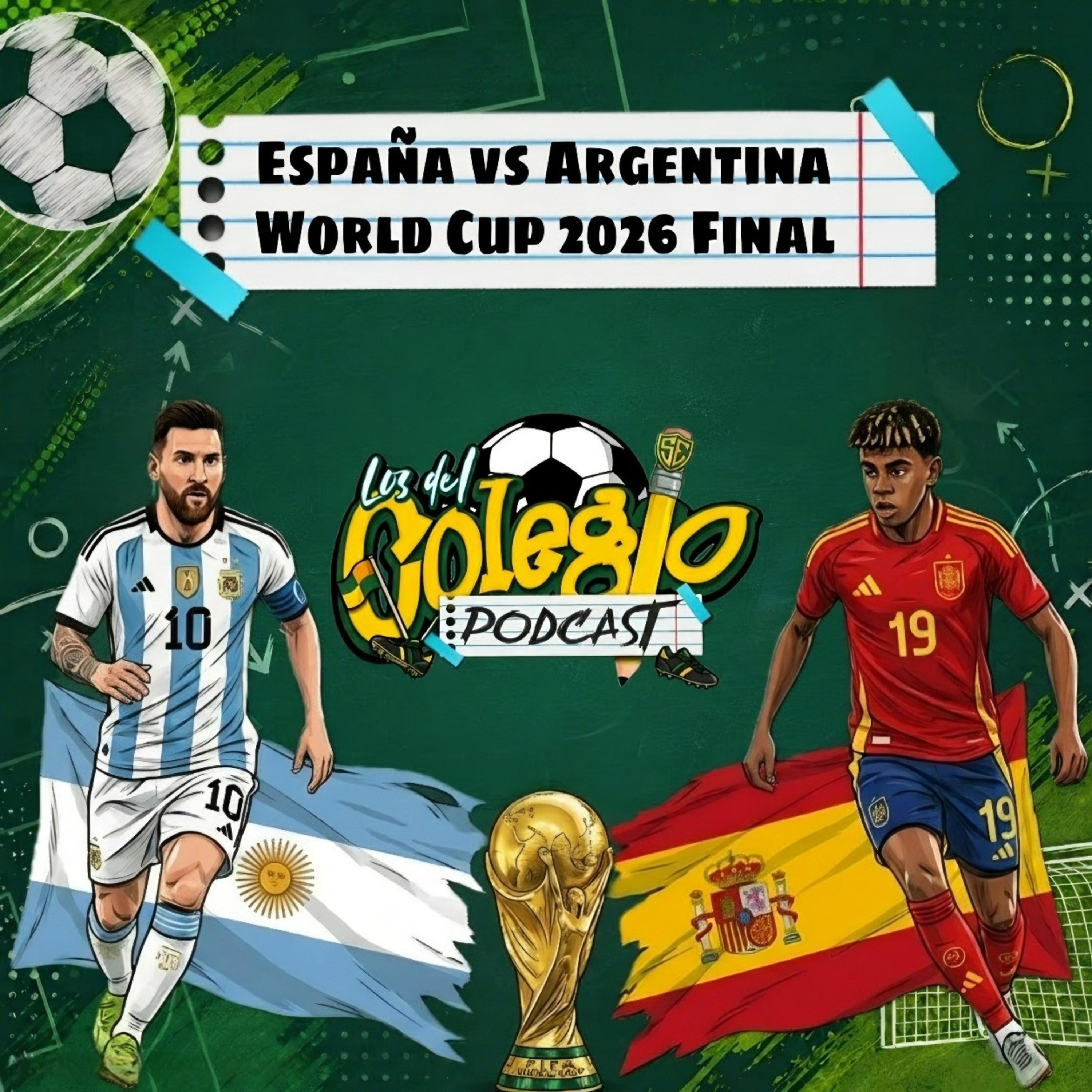 ¿Escuchan eso? Son los madrilistas llorando. España vs Argentina en la final. episode artwork