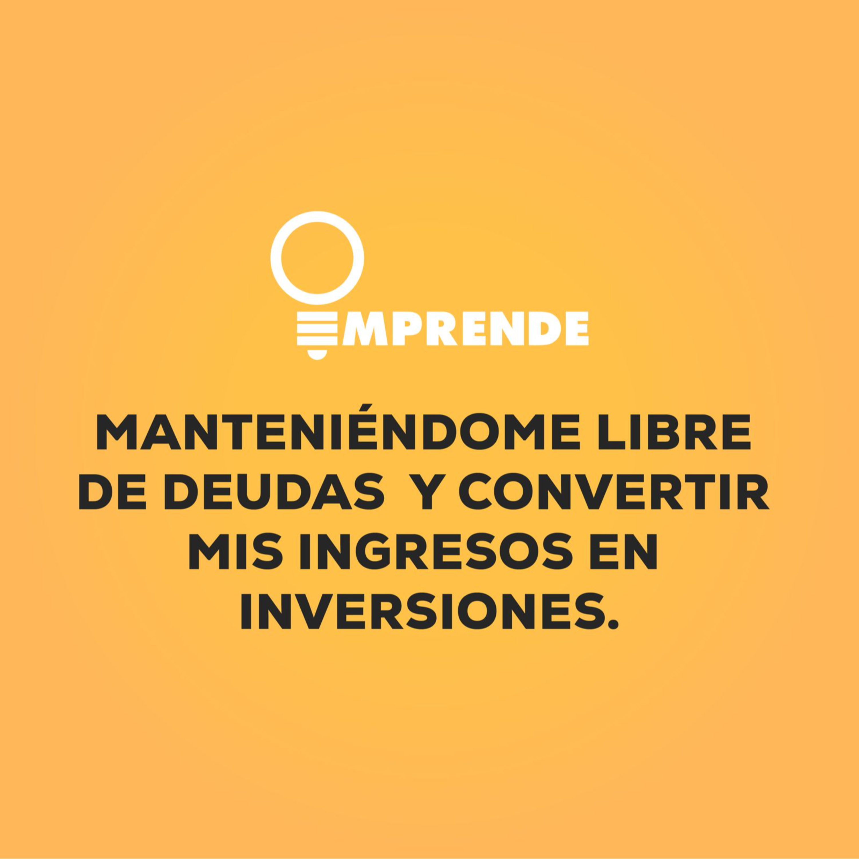 046 - Manteniéndome libre de Deudas y Convertir mis ingresos en Inversiones episode artwork