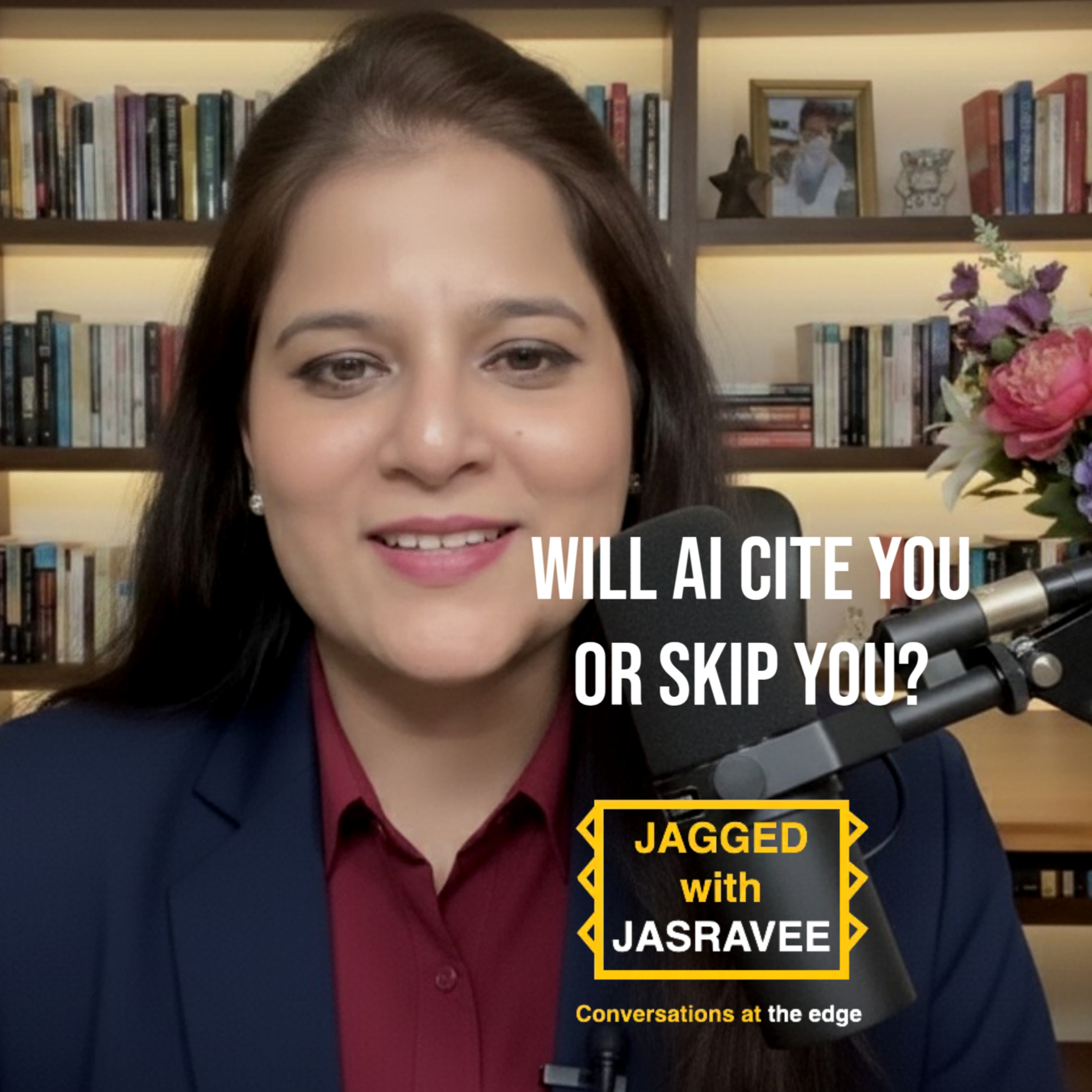 Jagged with Jasravee : Cutting-Edge Marketing Conversations with Thought Leaders