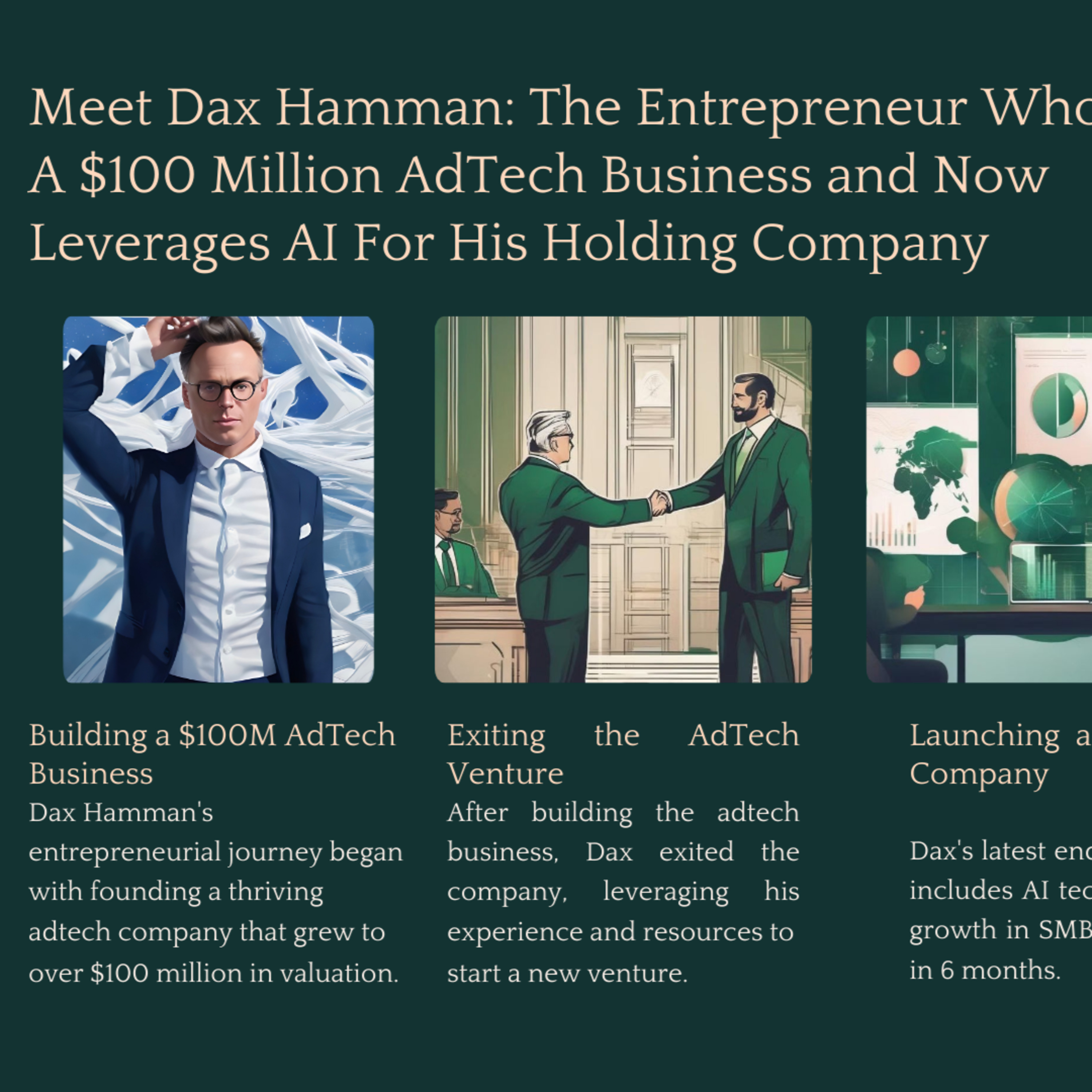 #82 How To Build A Business with AI & Automation That Makes 7 Figures in a Year w/ Dax Hamman episode artwork