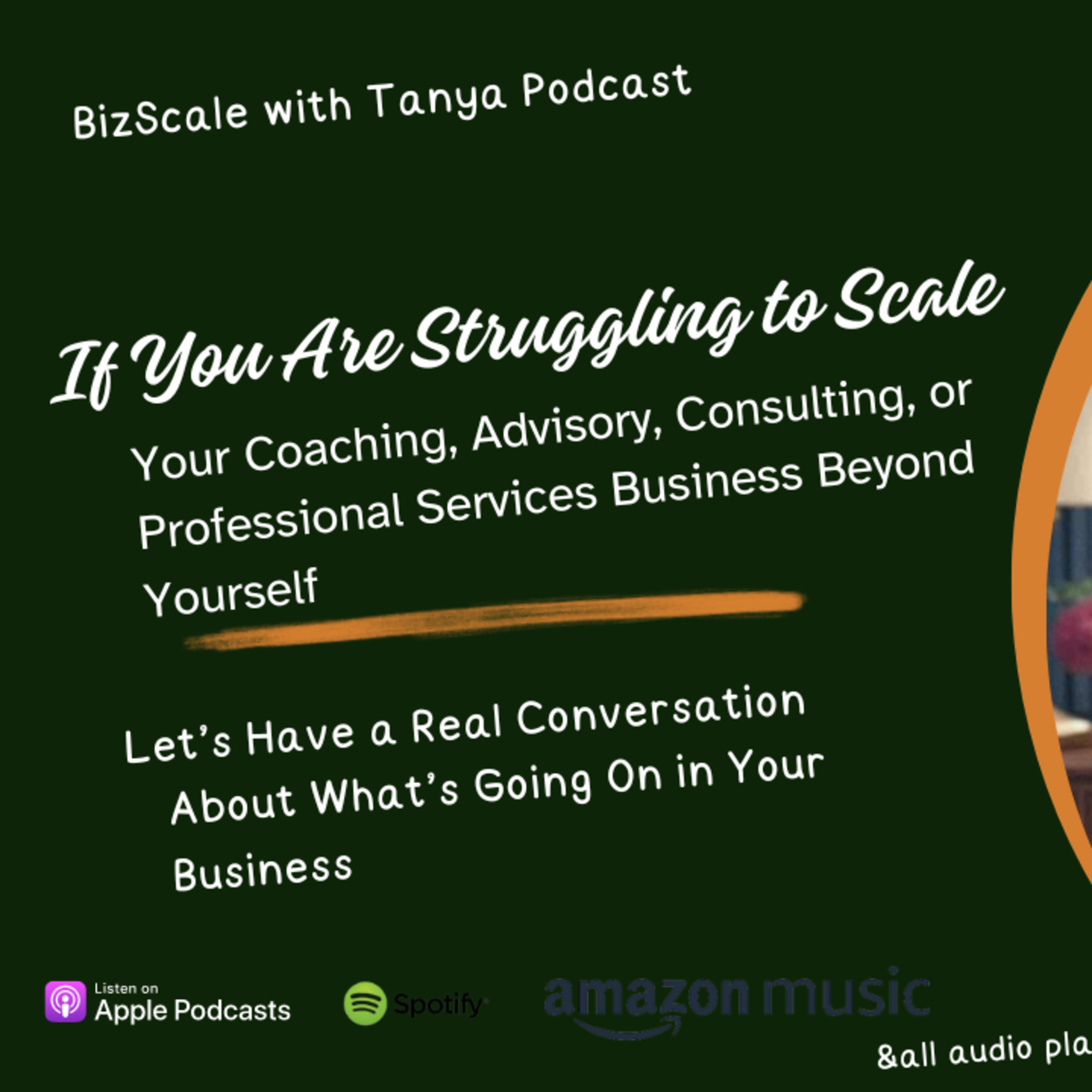 # 83 How to Scale Your Coaching, Consulting, & Professional Services Business Without Burnout episode artwork