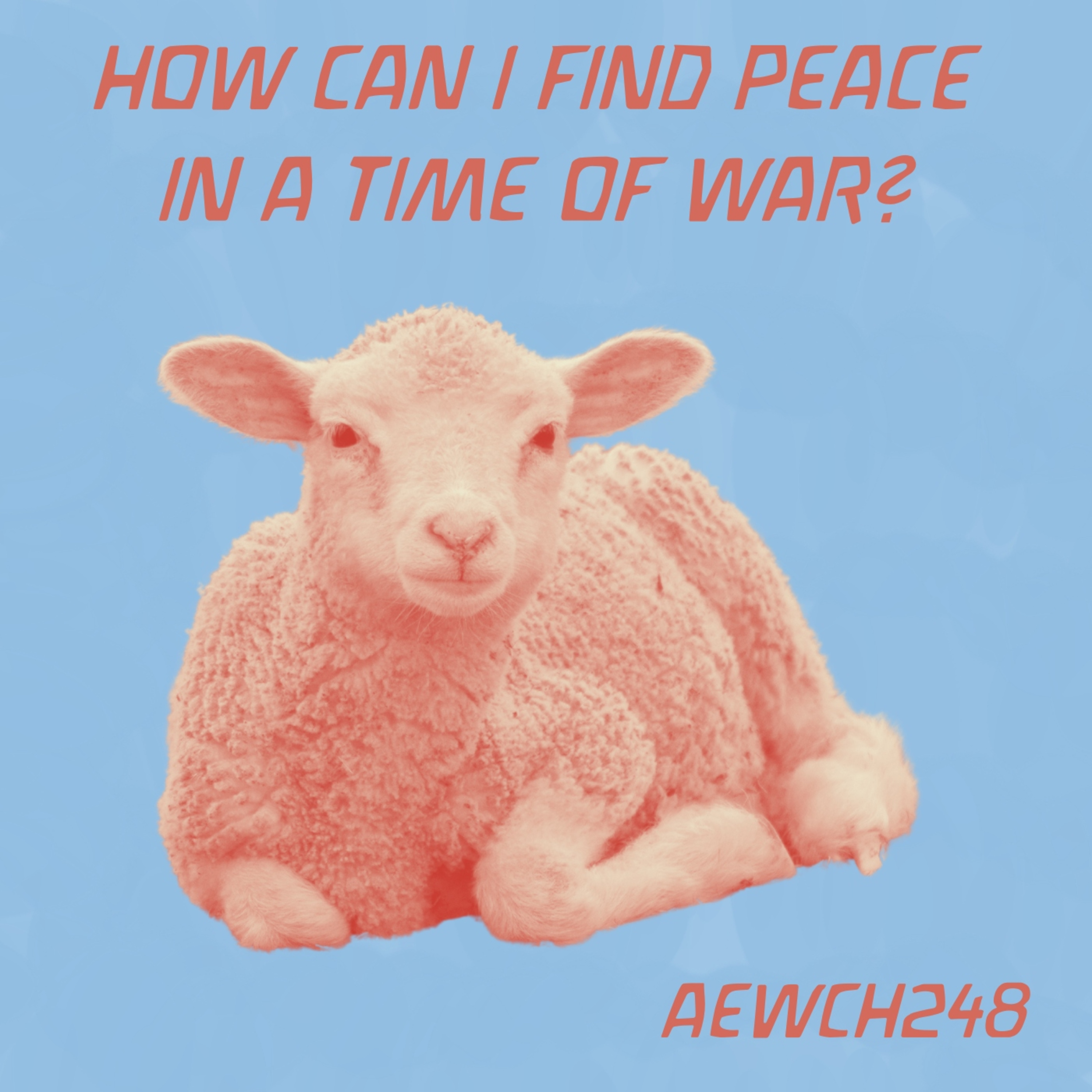 AEWCH 248: HOW CAN I FIND PEACE IN A TIME OF WAR?