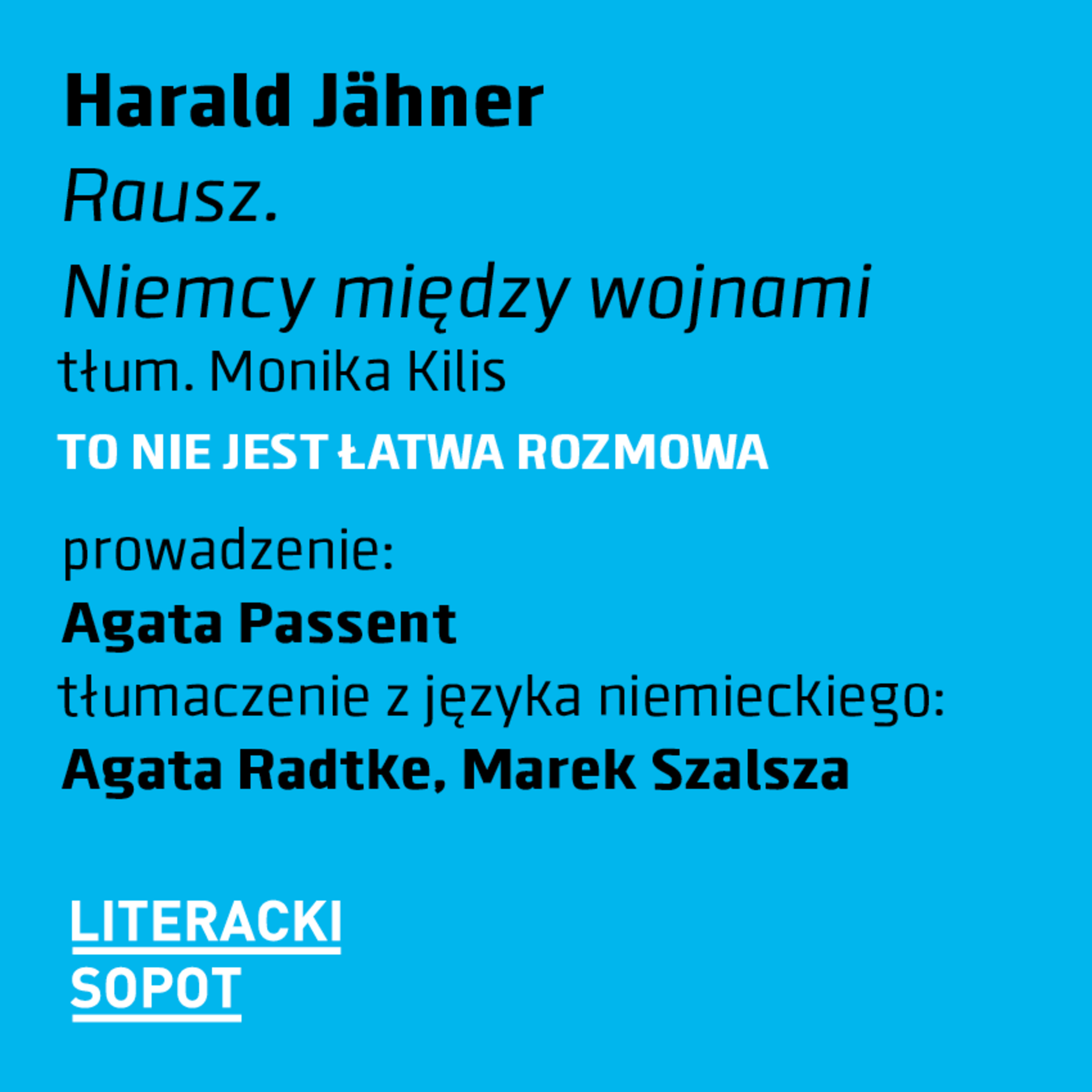 LS2023 | Harald Jähner episode artwork