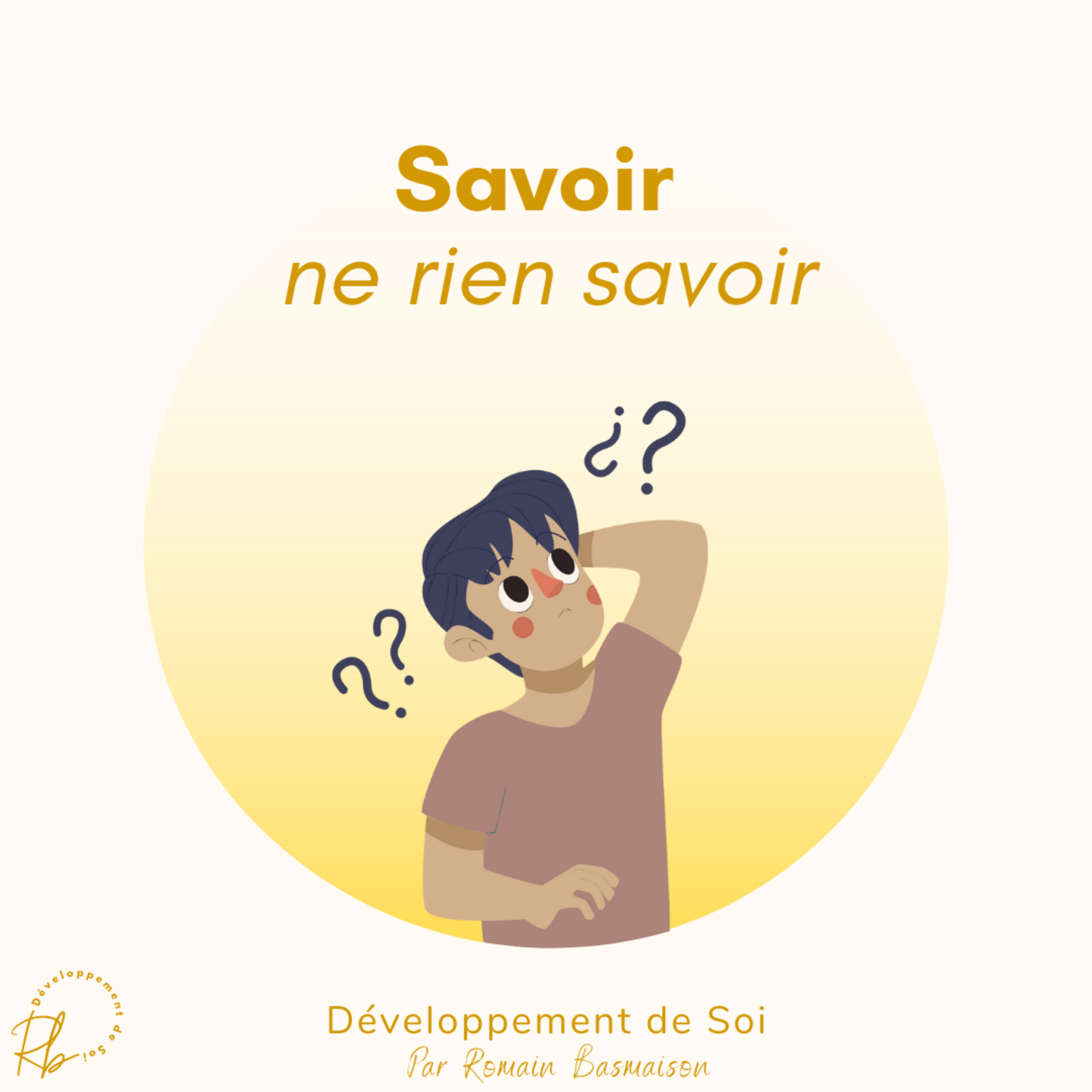 Savoir ne rien savoir episode artwork