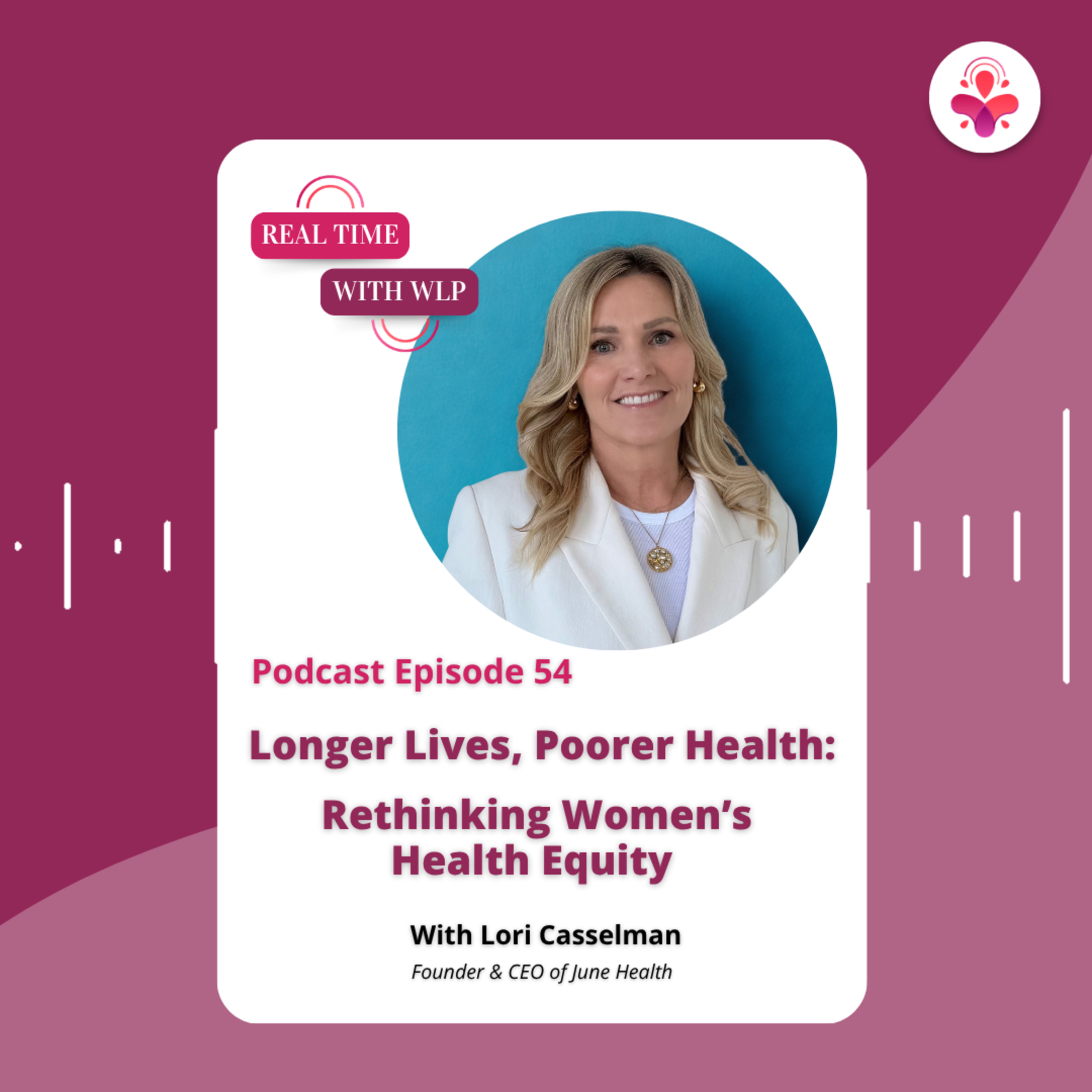 Episode 54: Longer Live, Poorer Health: Rethinking Women's Health Equity episode artwork