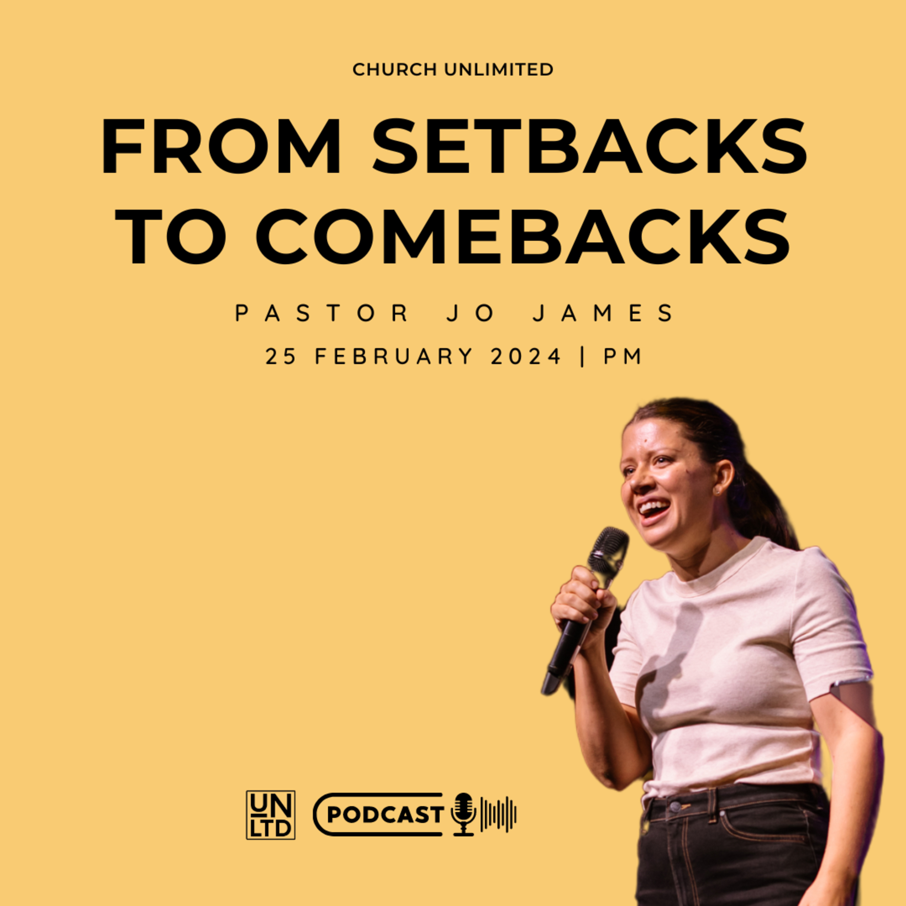 From Setbacks To Comebacks with Ps Jo James | 25 02 2024 | PM