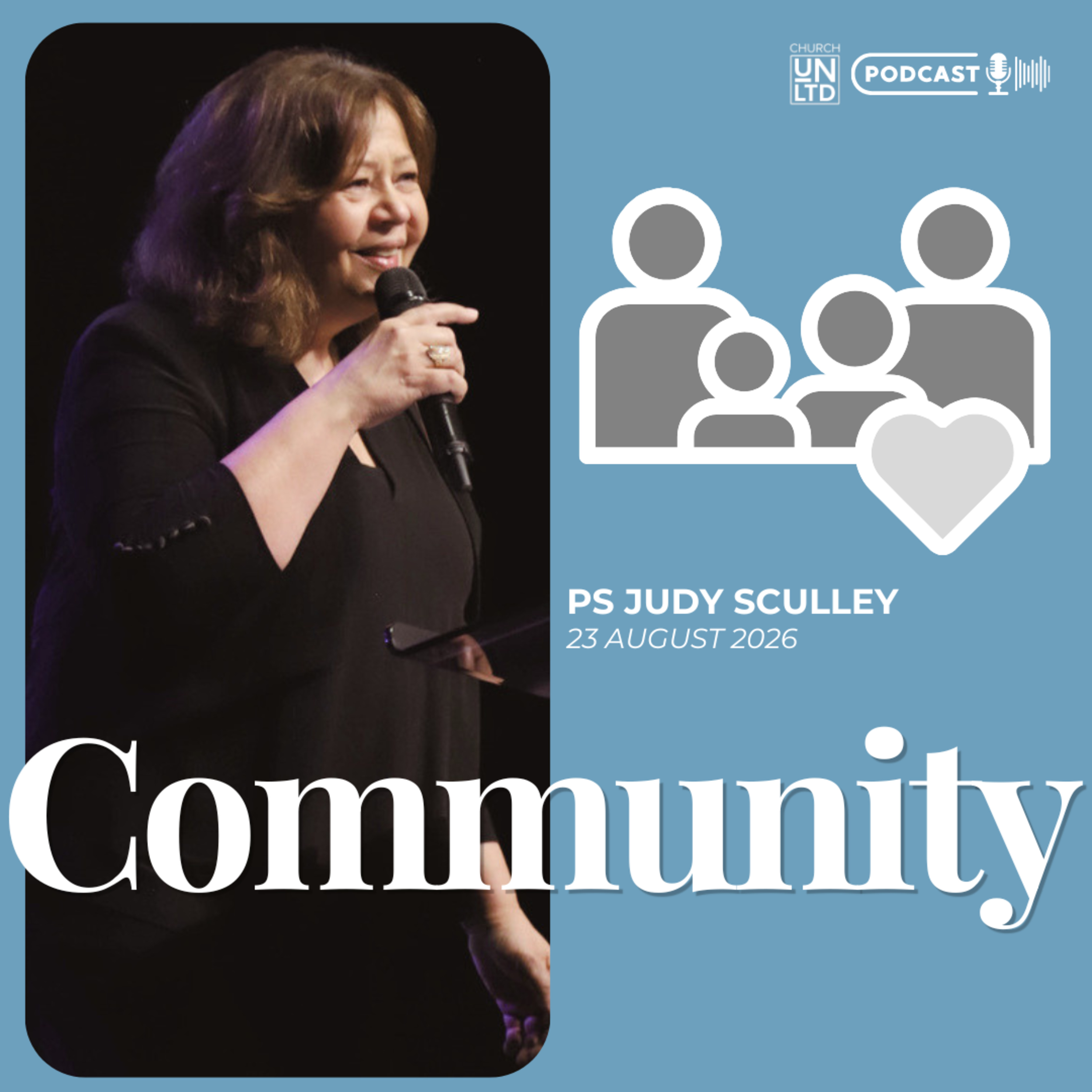 Community with Ps. Judy Sculley | 23 8 2026 | AM episode artwork