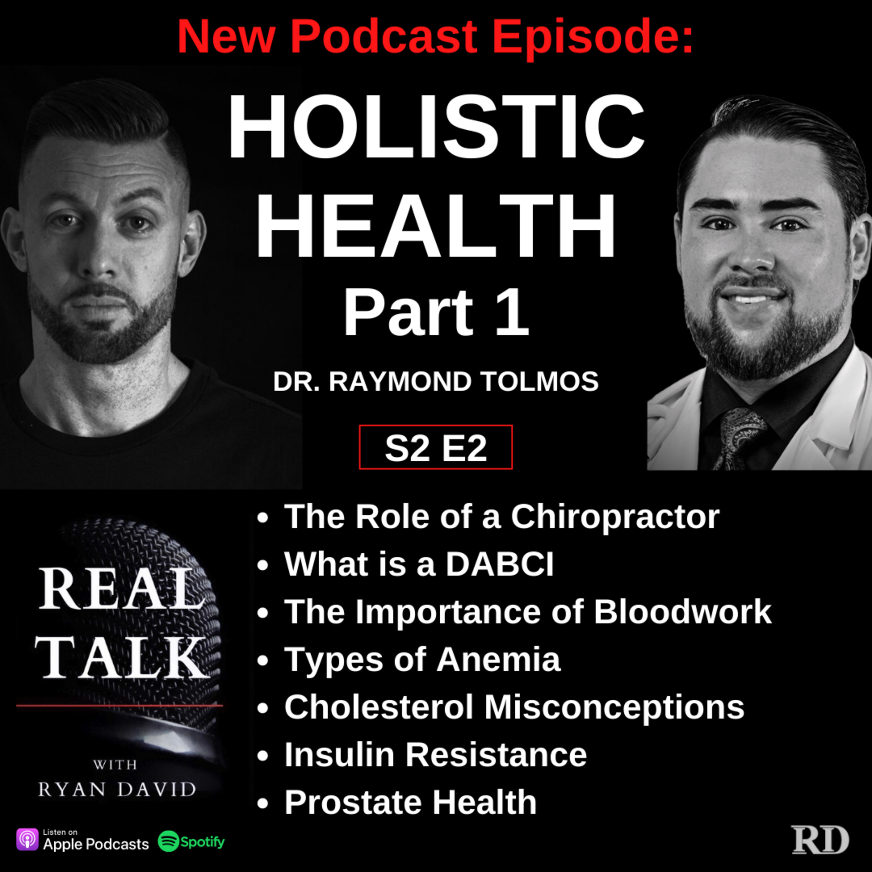 S2 E2 - Holistic Health Part 1 - with Dr. Raymond Tolmos episode artwork