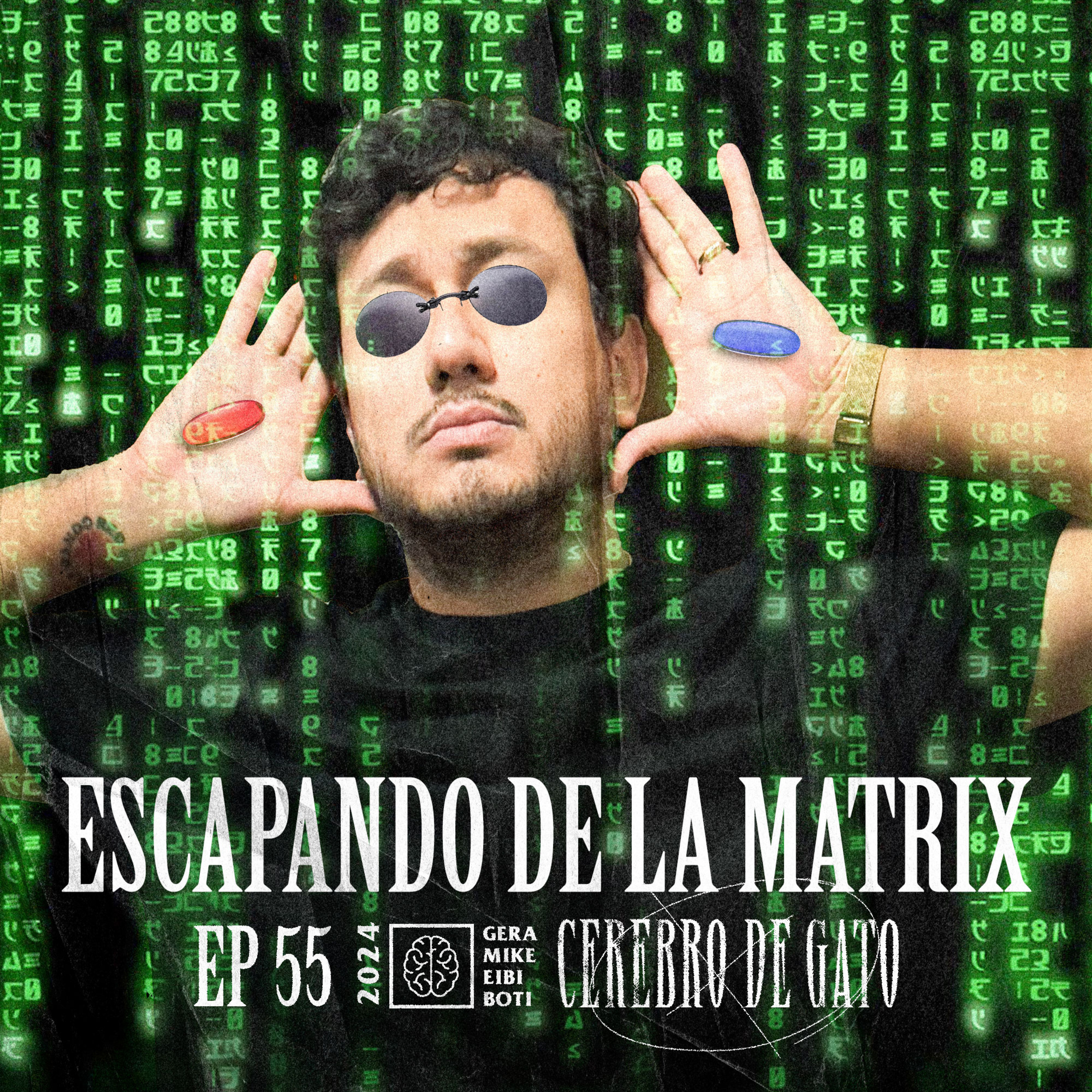 Cerebro De Gato - Episodio 55 - Escapando La Matrix episode artwork
