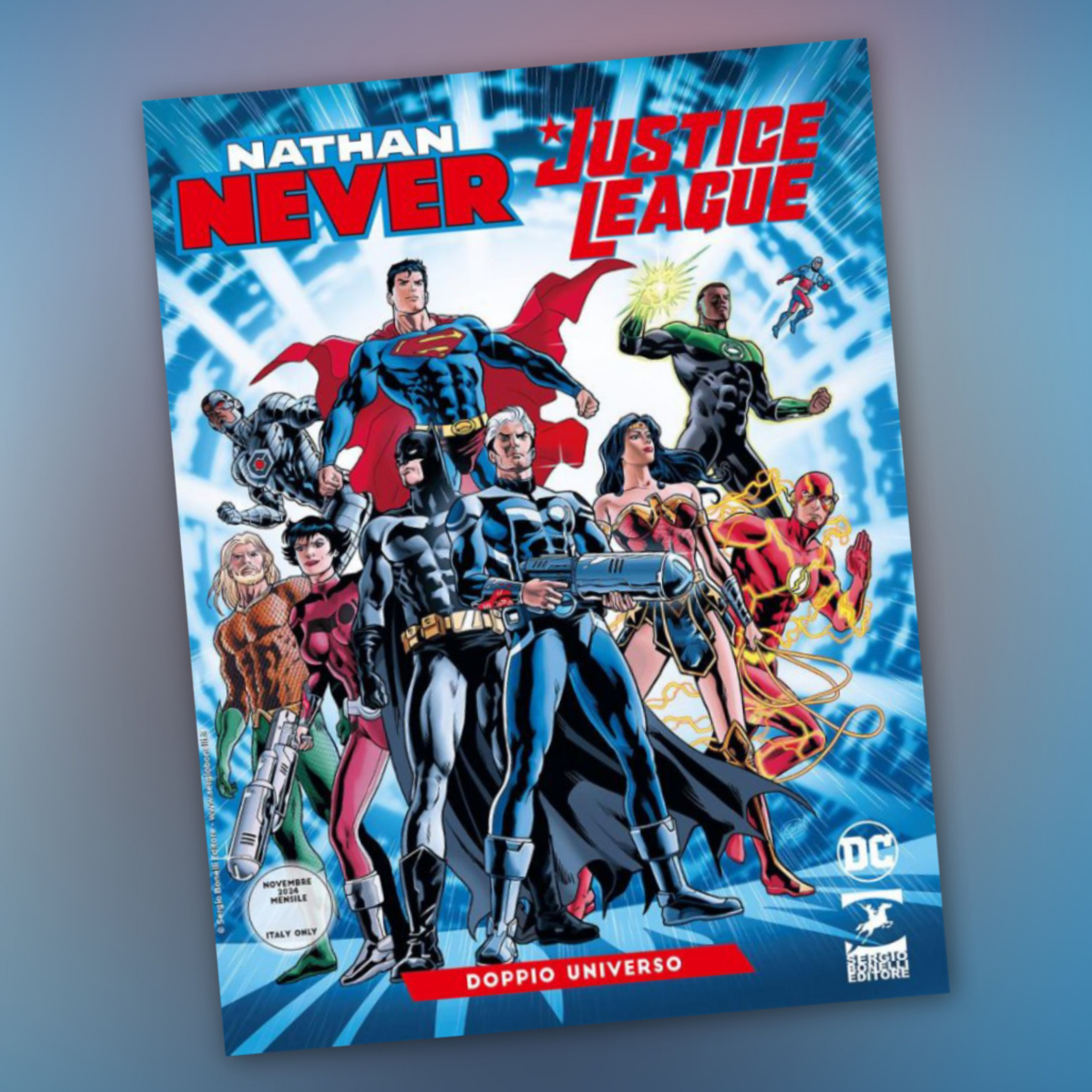 Nathan Never / Justice League 1 [Fumetti & dintorni #1113] episode artwork