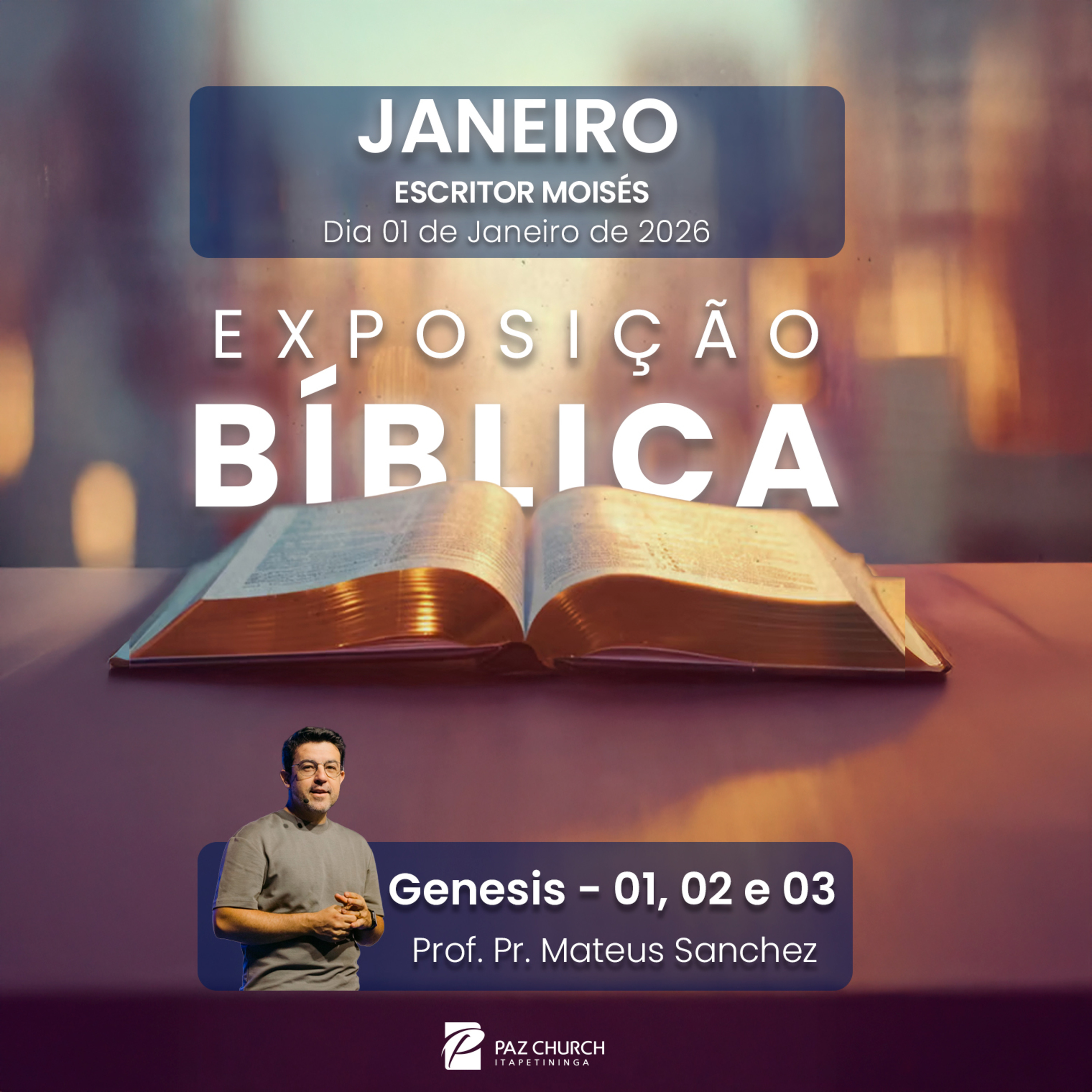 Exposição Bíblica - Genesis 1-3 episode artwork