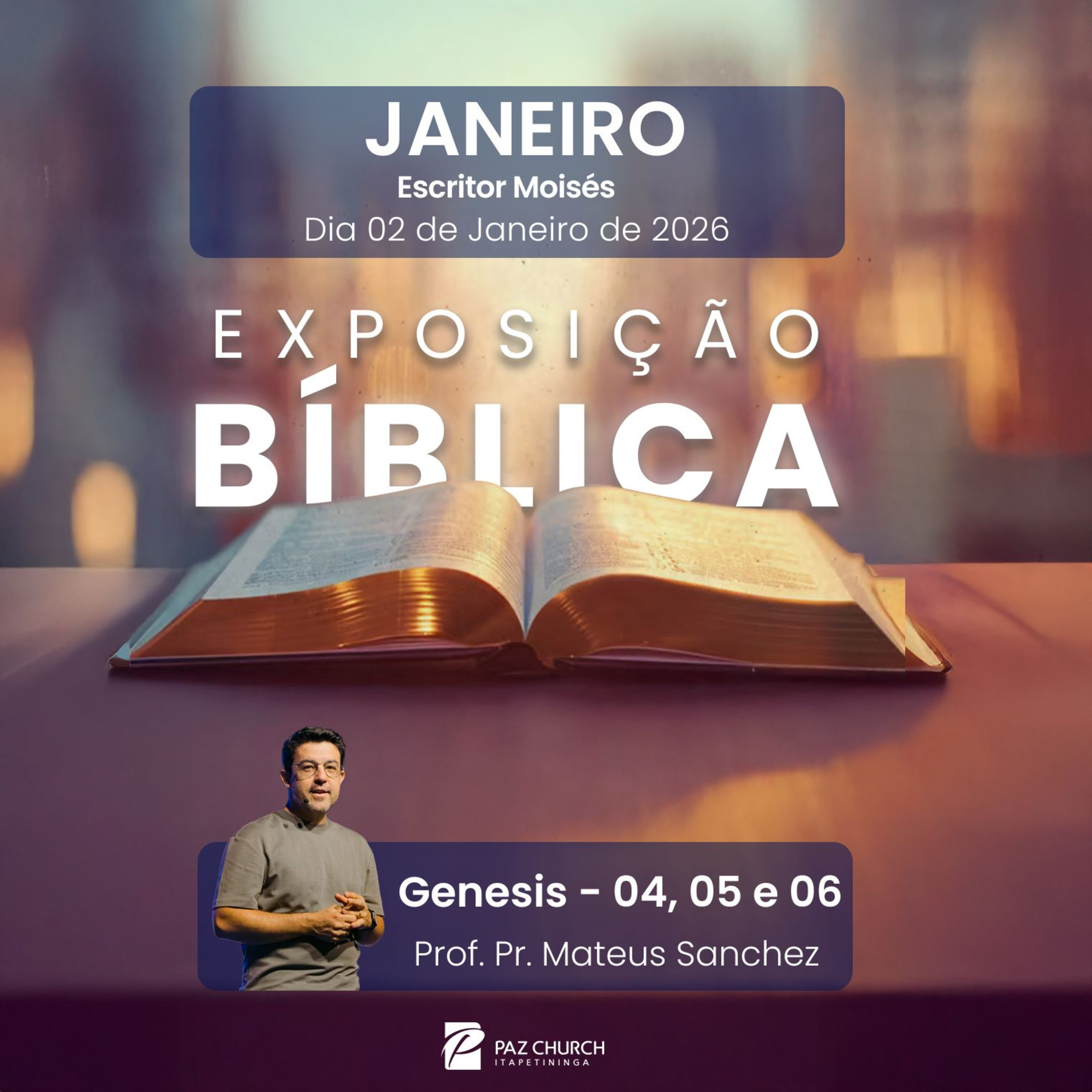Exposição bíblica - Gênesis 4-6 episode artwork