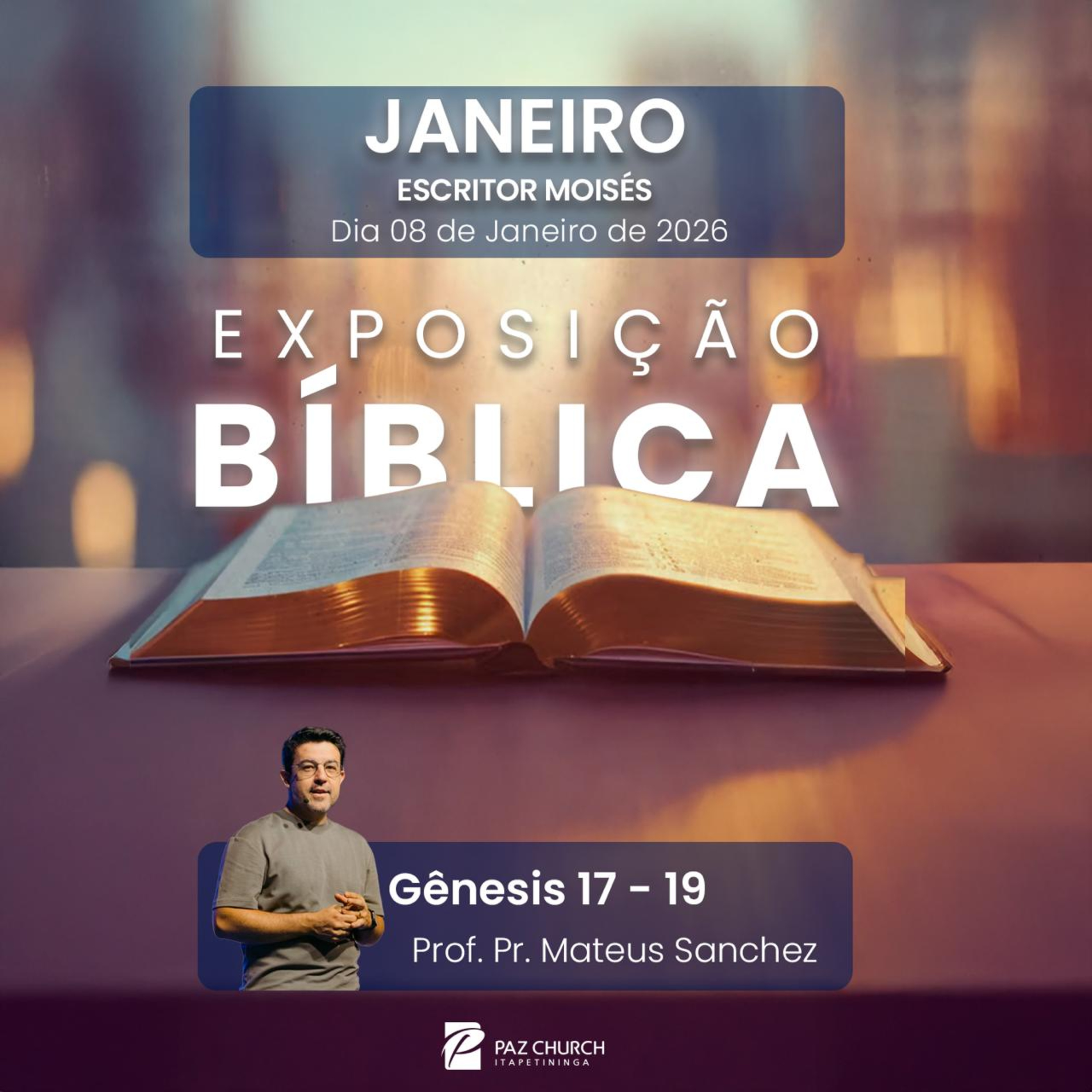 Exposição Bíblica - Gênesis 17 - 19 episode artwork