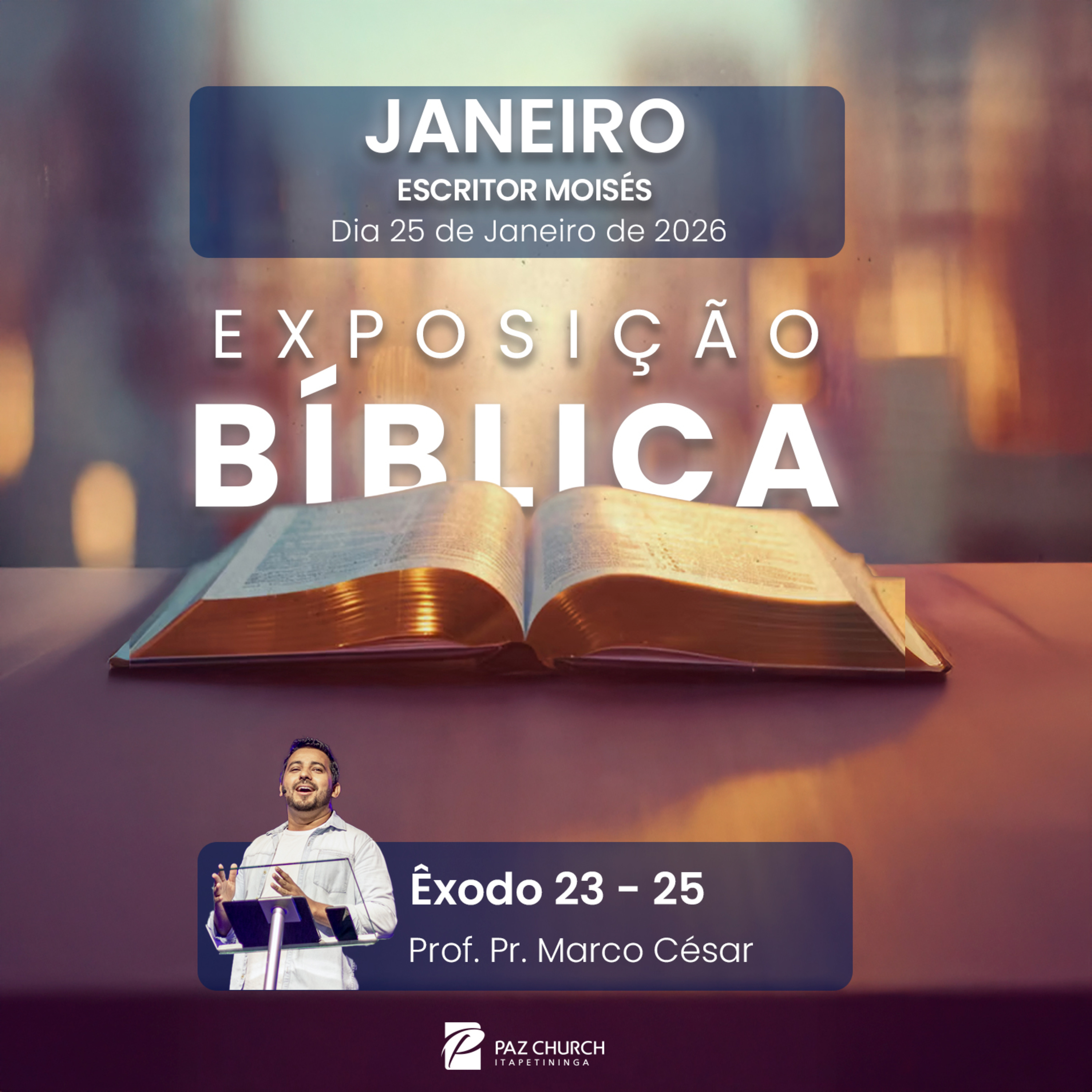 Exposição Bíblica - Êxodo 23 - 25 episode artwork