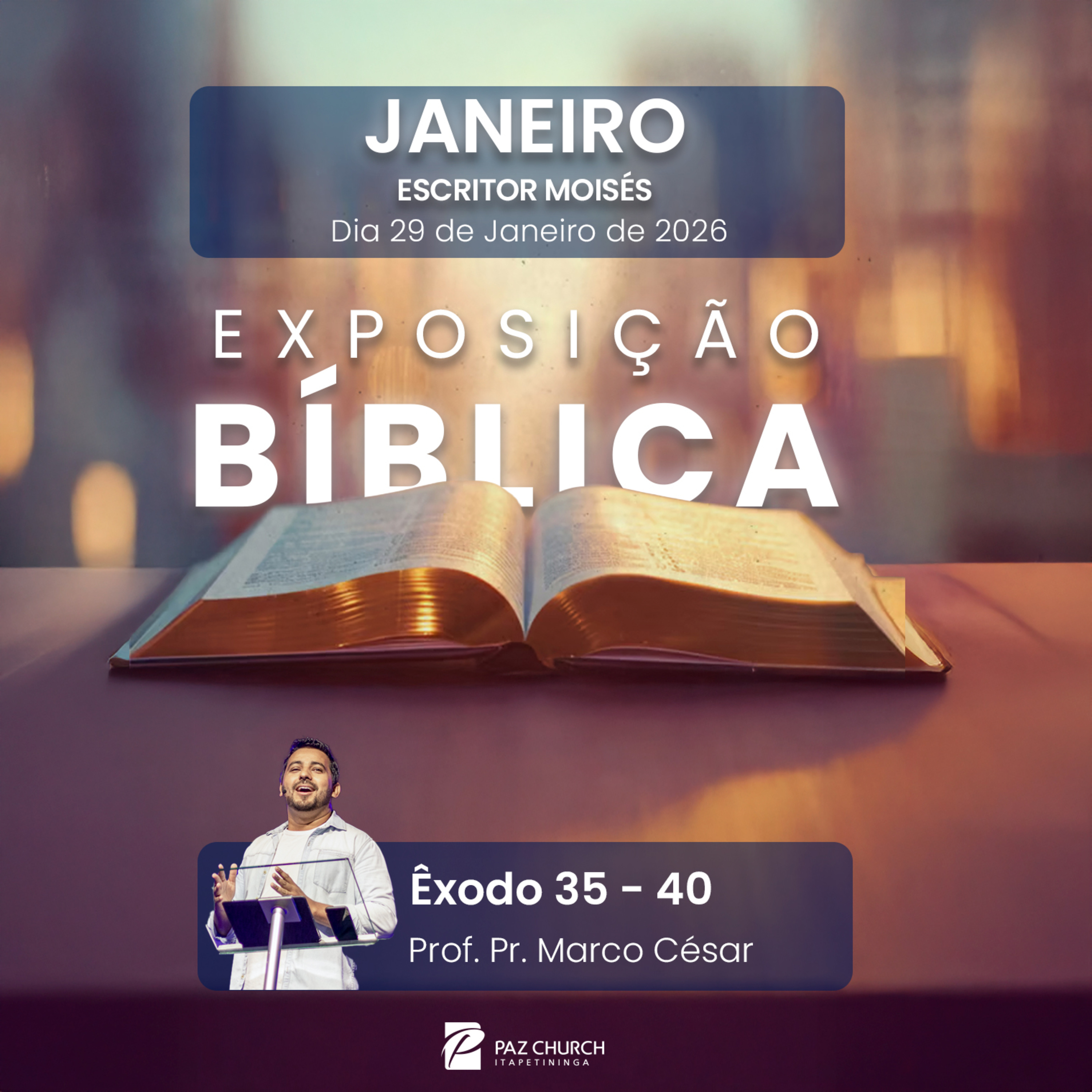Exposição Bíblica - Êxodo 35 - 40 episode artwork