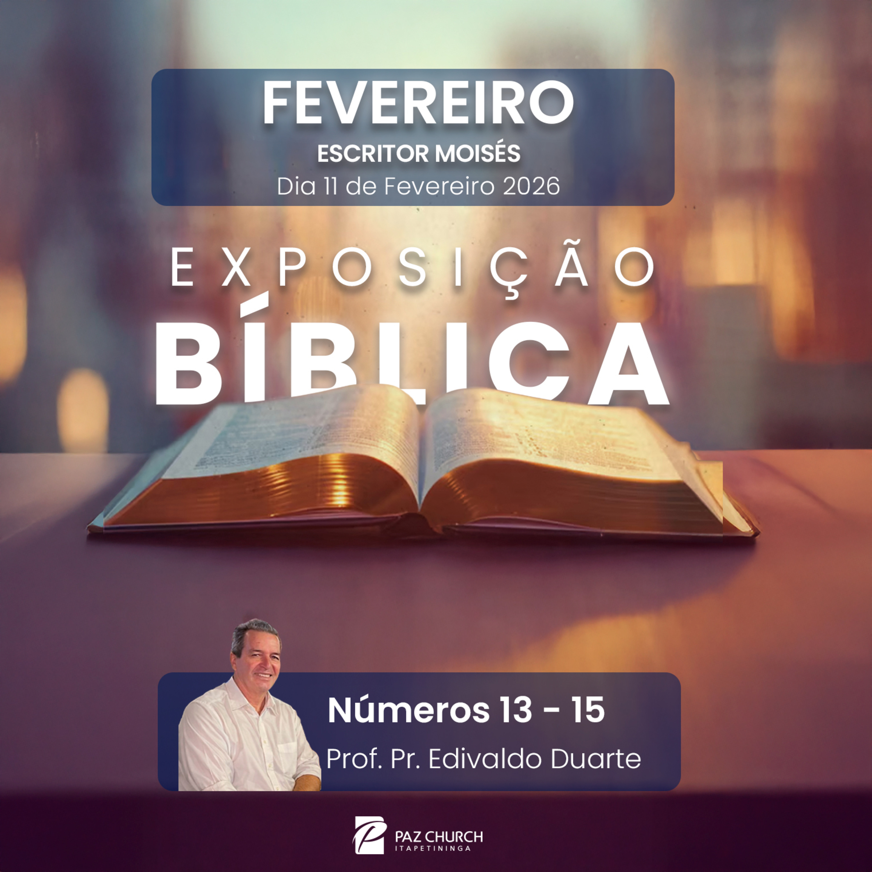 Exposição Bíblica - Números 13 - 15 episode artwork