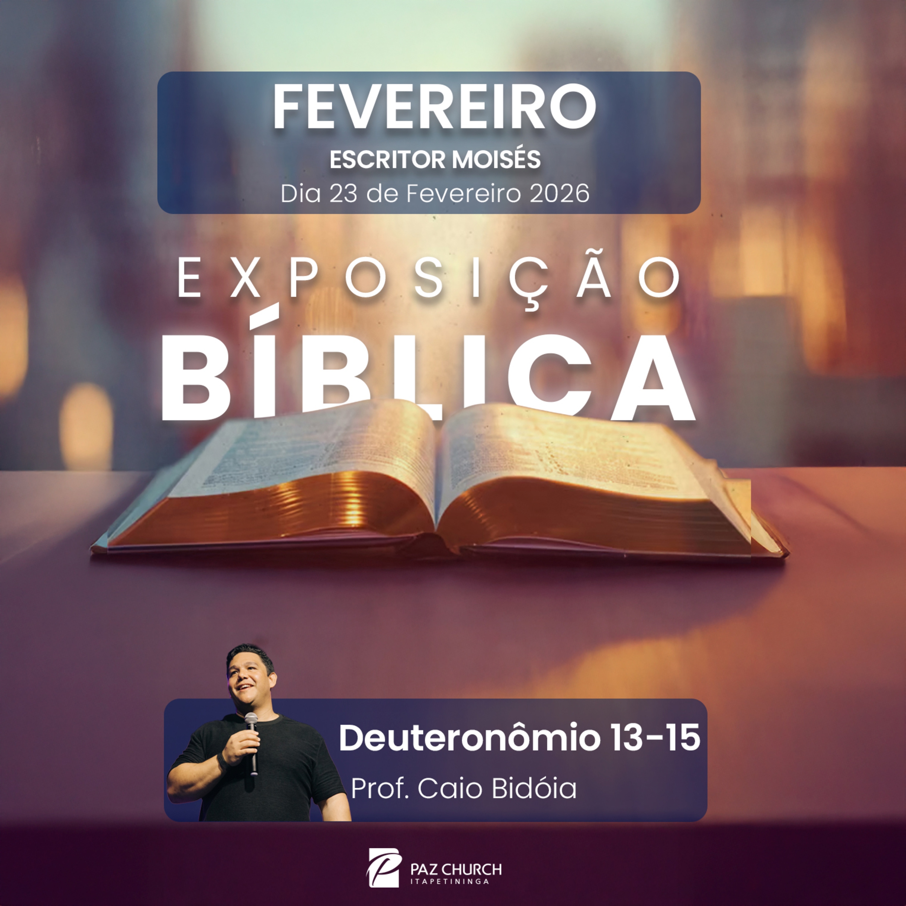 Exposição Bíblica - Deuteronômio 13 - 15 episode artwork