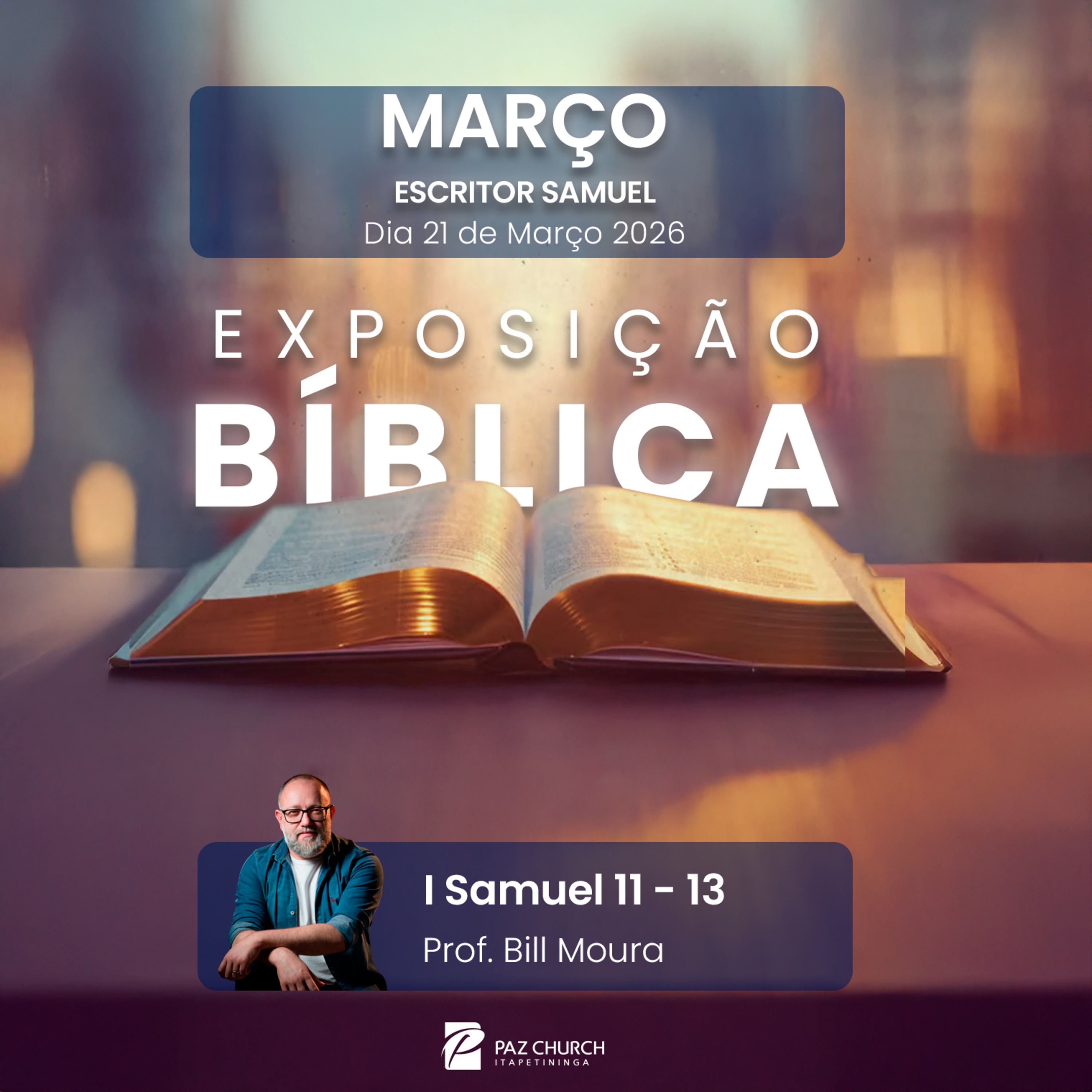 Exposição Bíblica - I Samuel 11 - 13 episode artwork