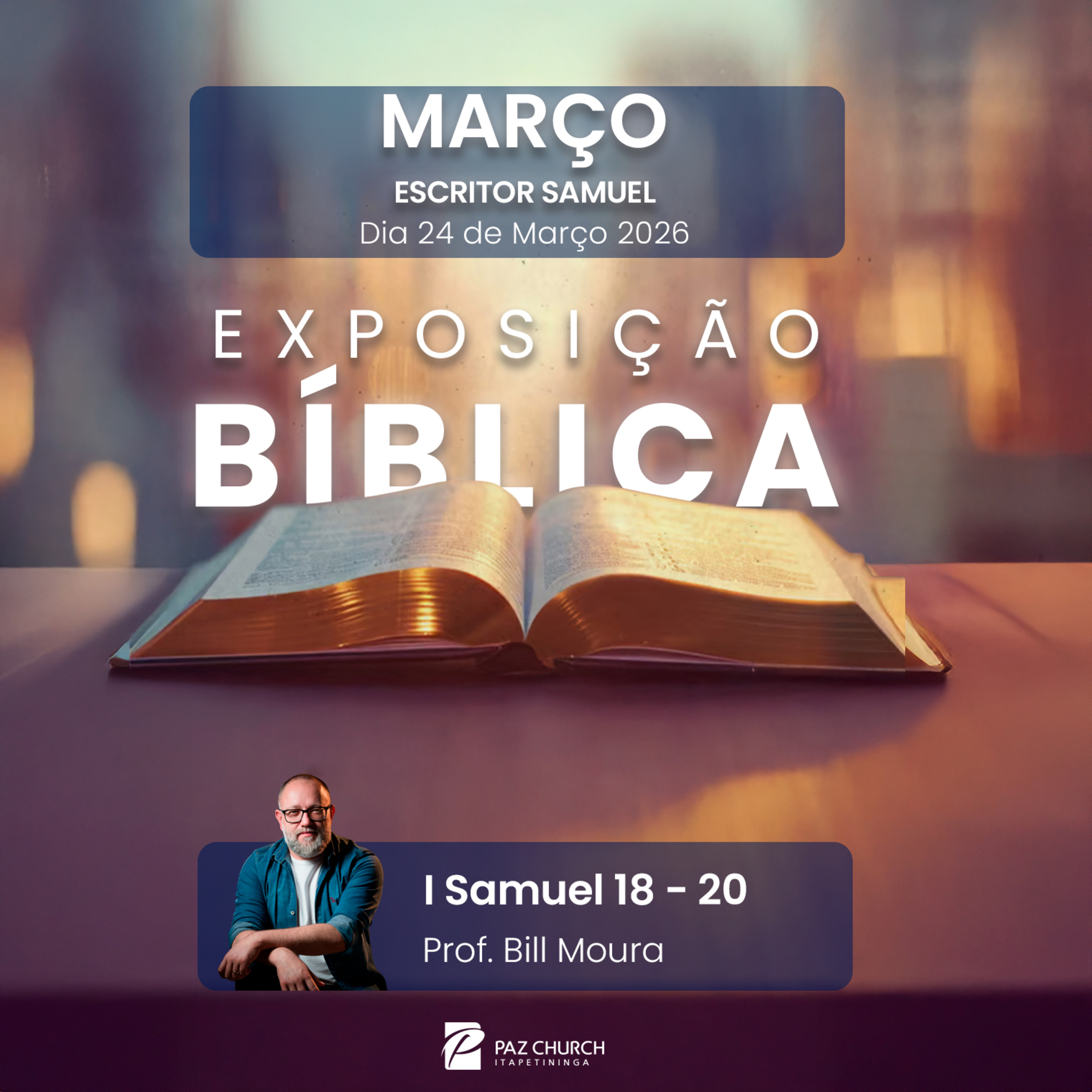Exposição Bíblica - I Samuel 18 - 20 episode artwork