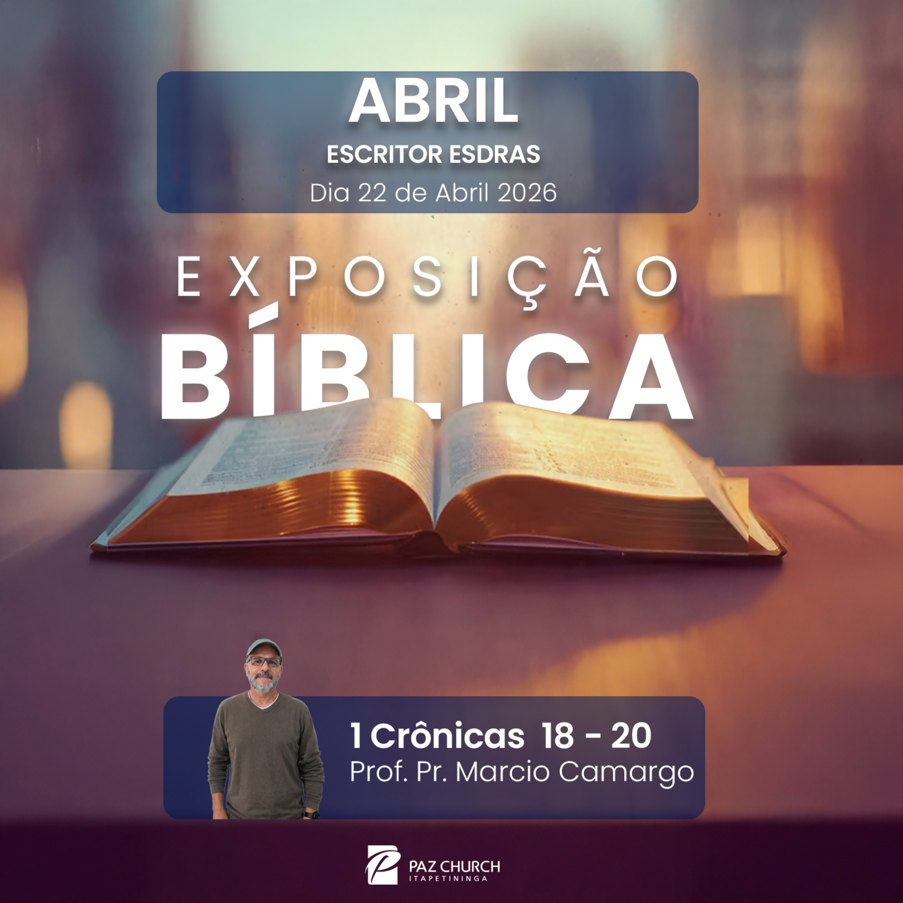 Exposição Bíblica - 1 Crônicas 18 - 20 episode artwork