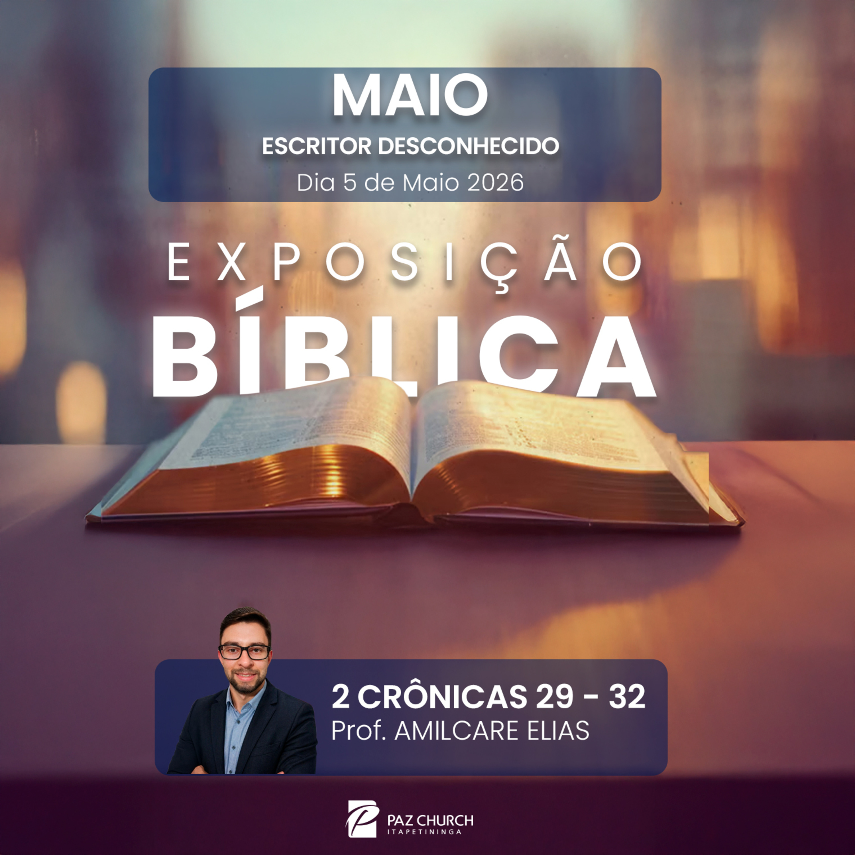 Exposição Bíblica - 2 Crônicas 29 - 32 episode artwork