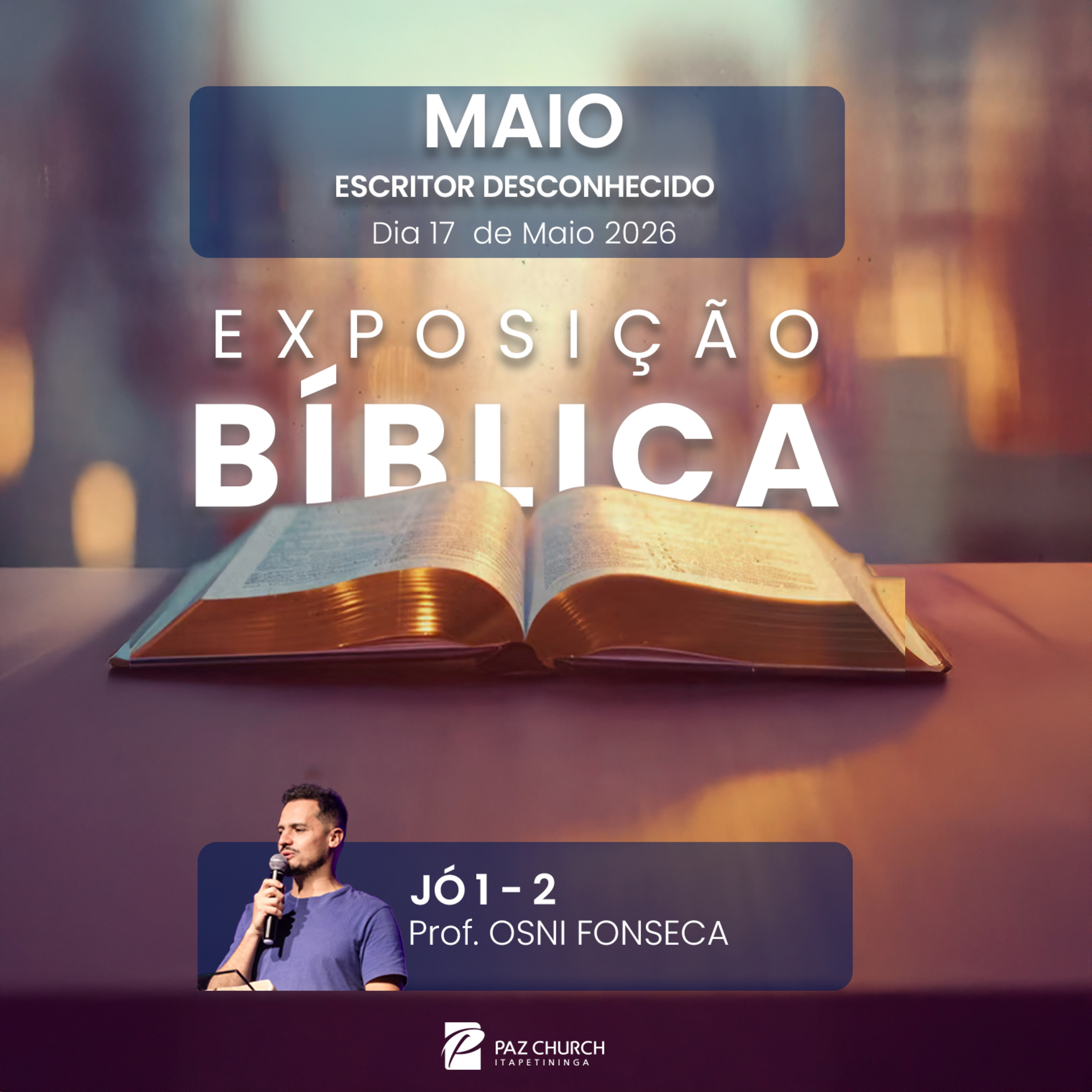 Exposição Bíblica - Jó 1 - 2 episode artwork