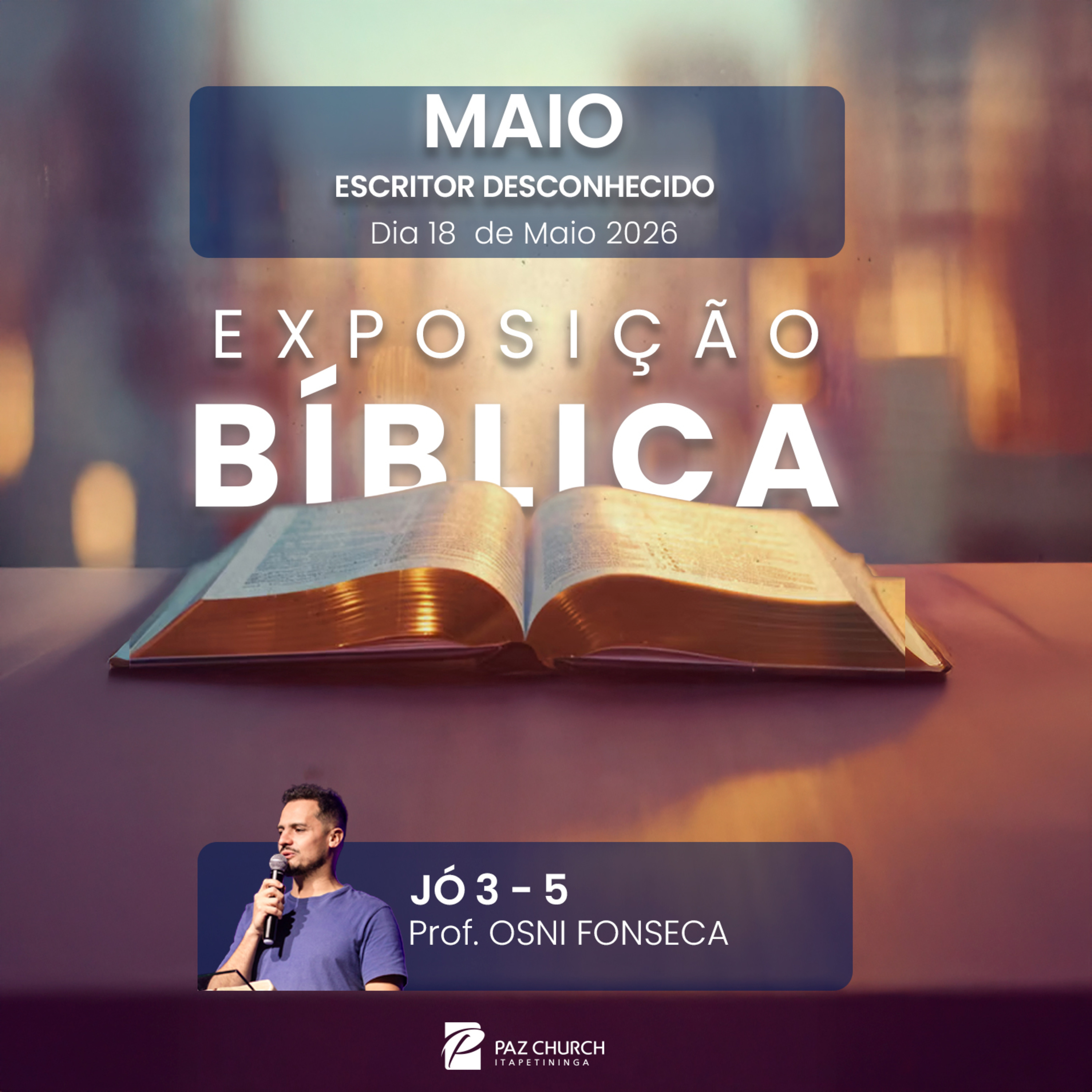 Exposição Bíblica - Jó 3 -5 episode artwork