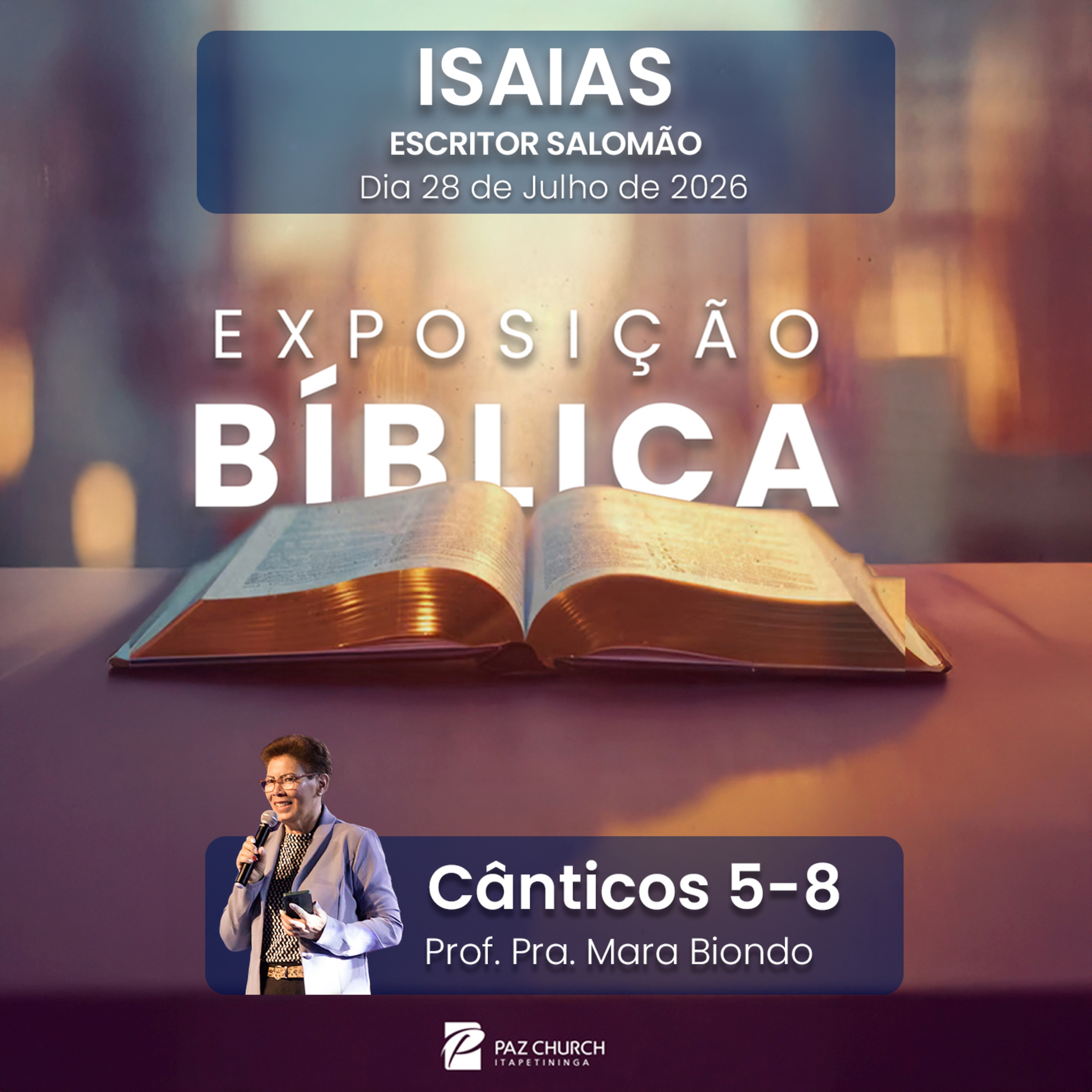 Exposição Bíblica - Cânticos dos Cânticos 5-8 episode artwork