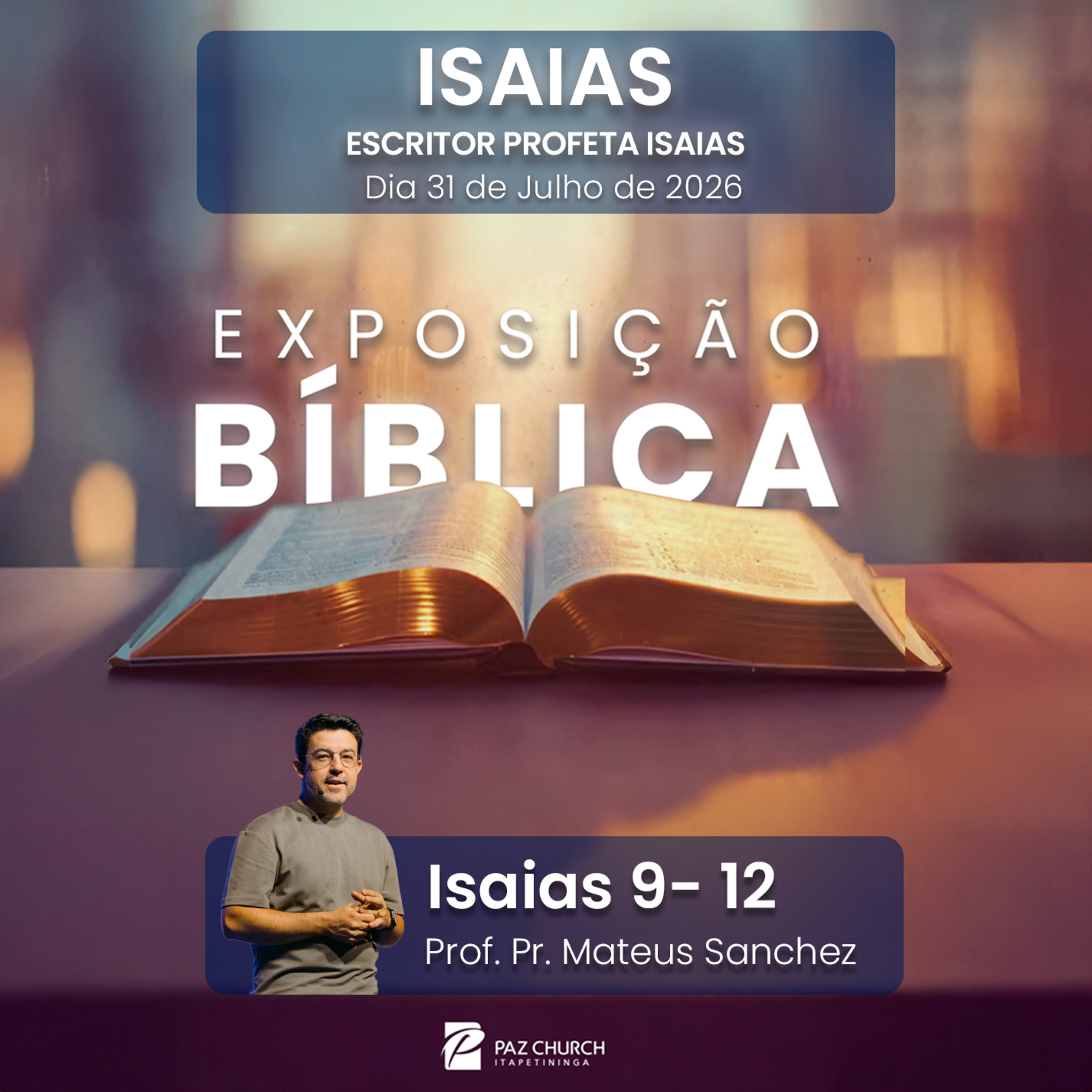 Exposição Bíblica - Isaias 9-12 episode artwork
