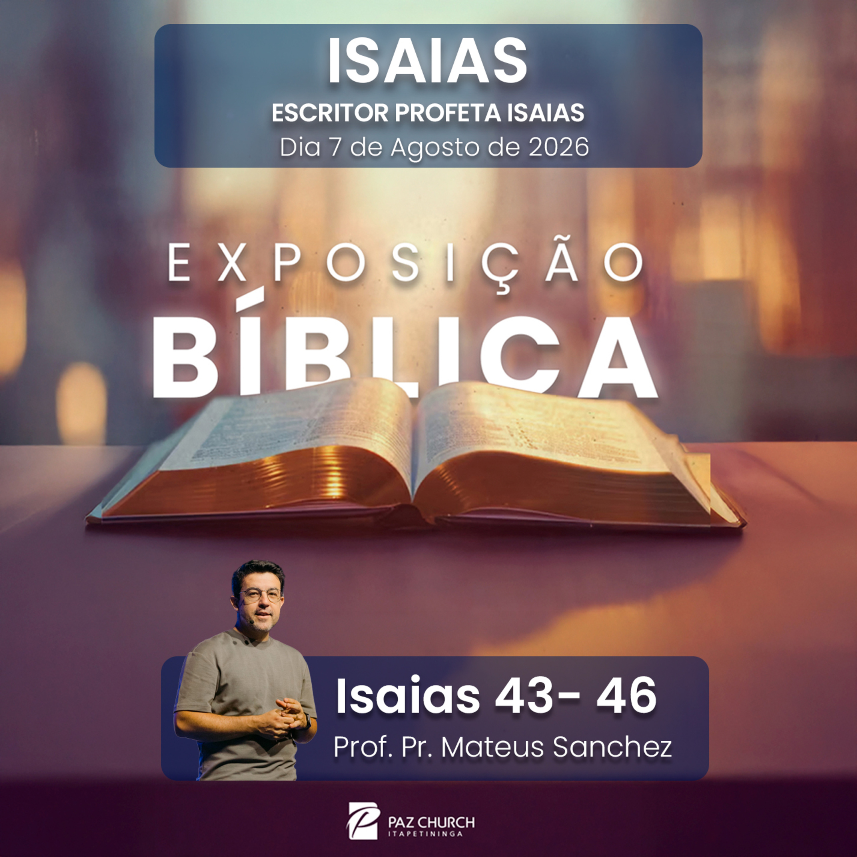 Exposição Bíblica - Isaias 43-46 episode artwork