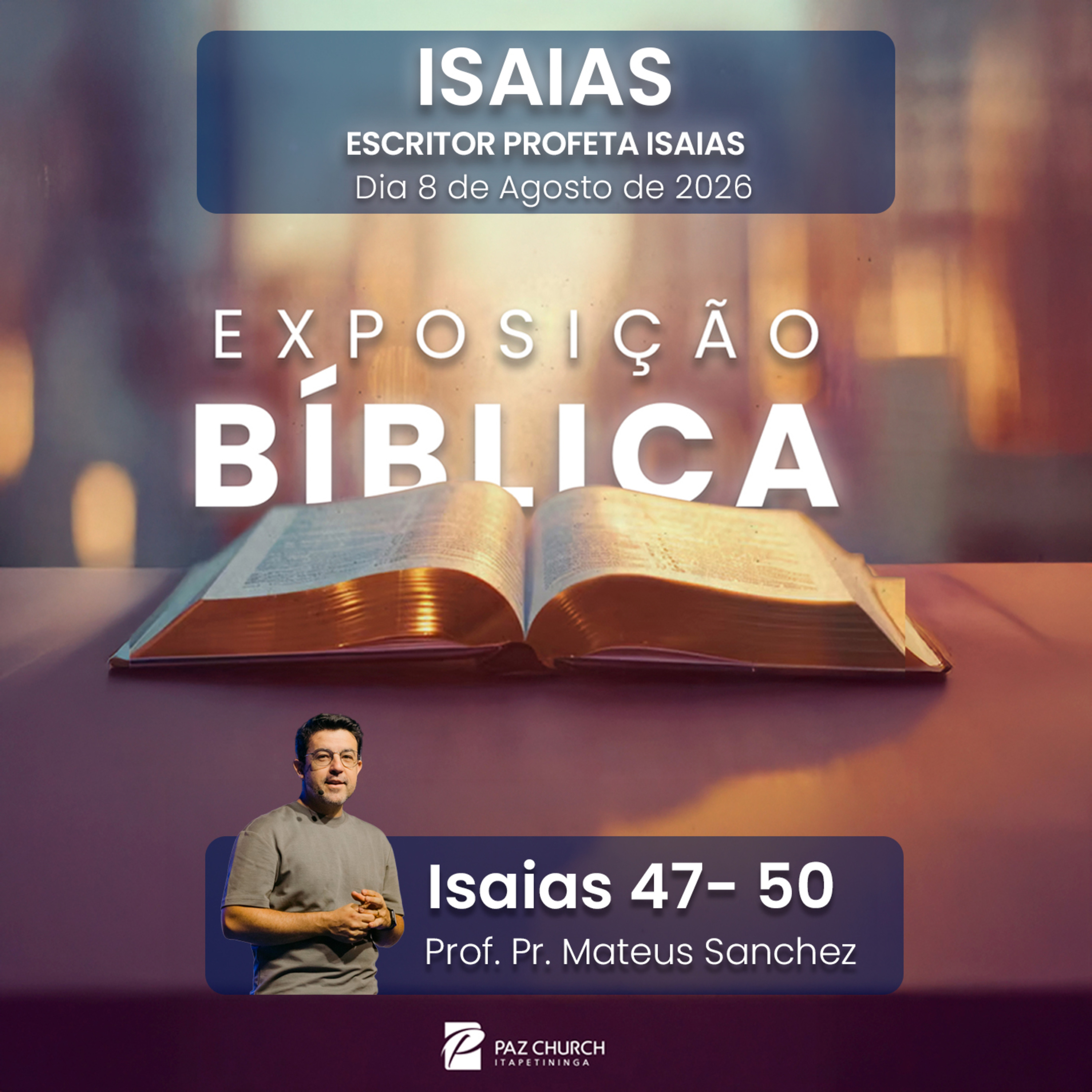Exposição Bíblica - Isaias 47-50 episode artwork