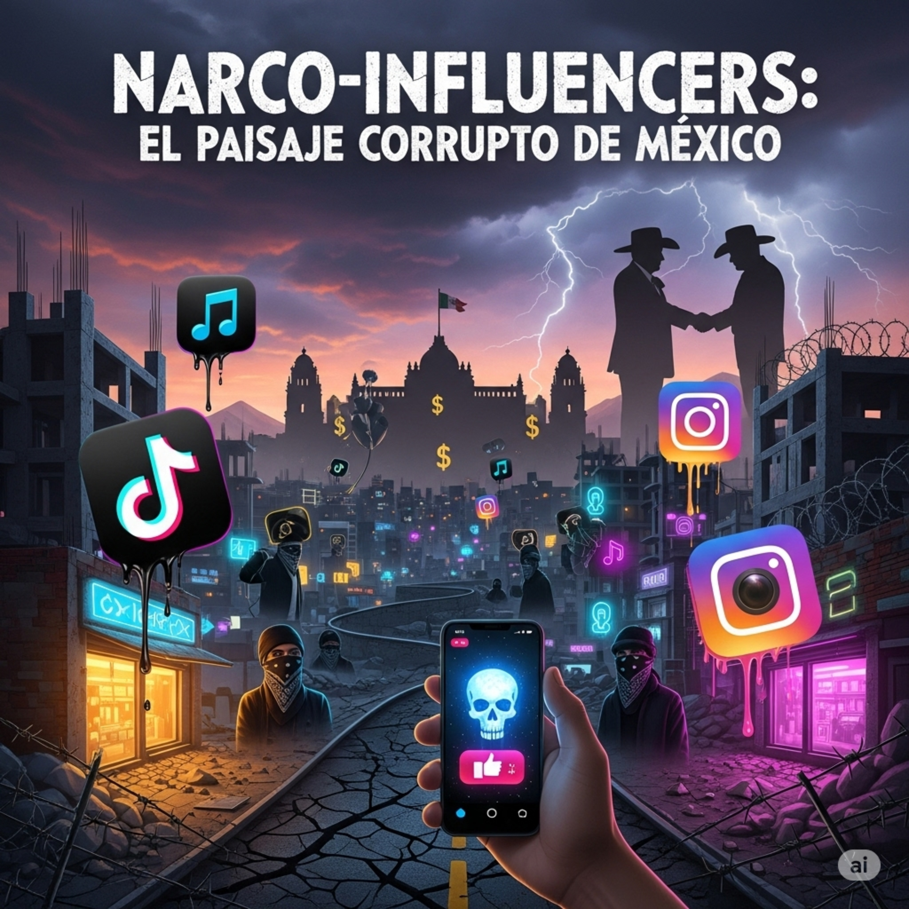 Narco-Influencers: Mexico's Corrupted Landscape.