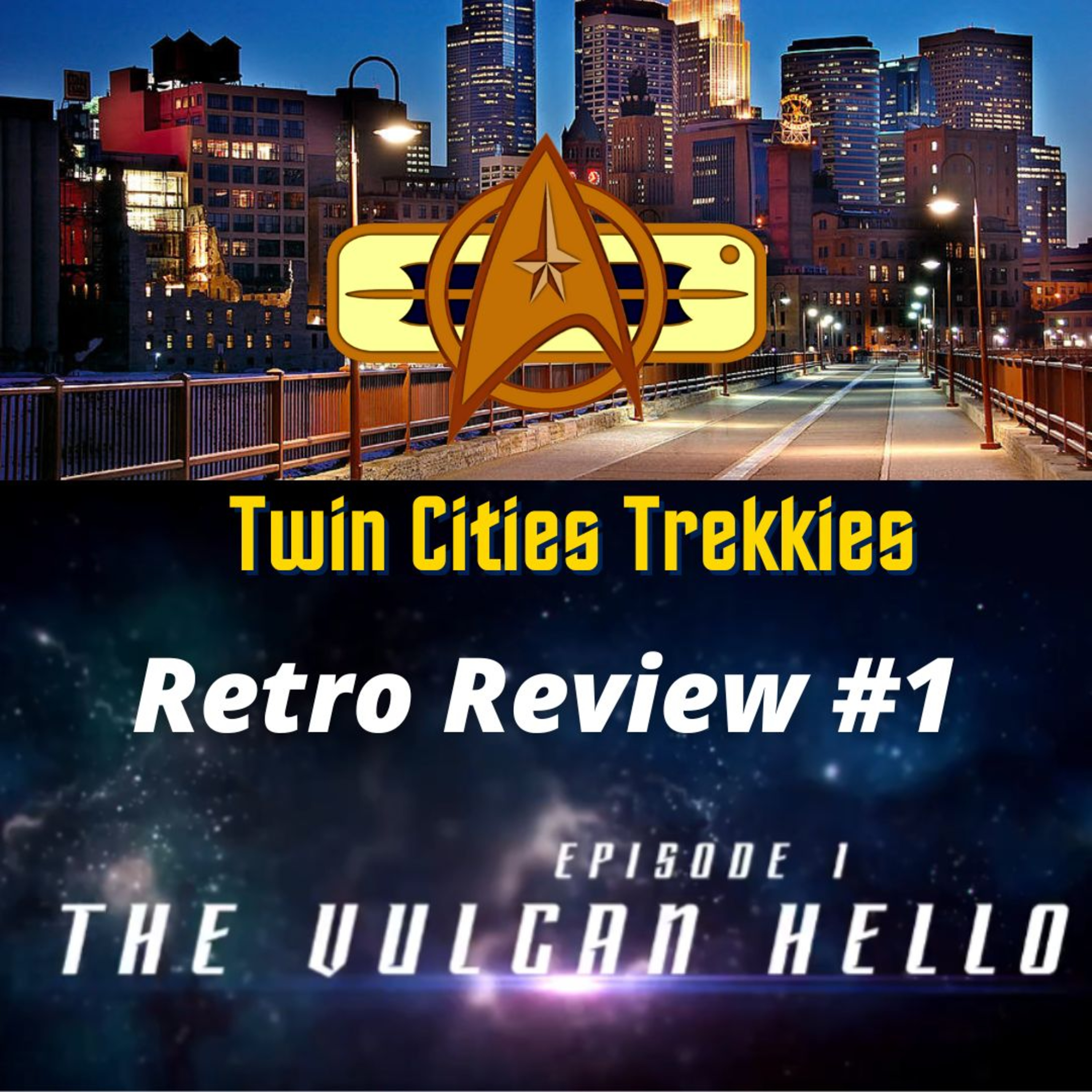 Retro Review #1: "The Vulcan Hello" episode artwork