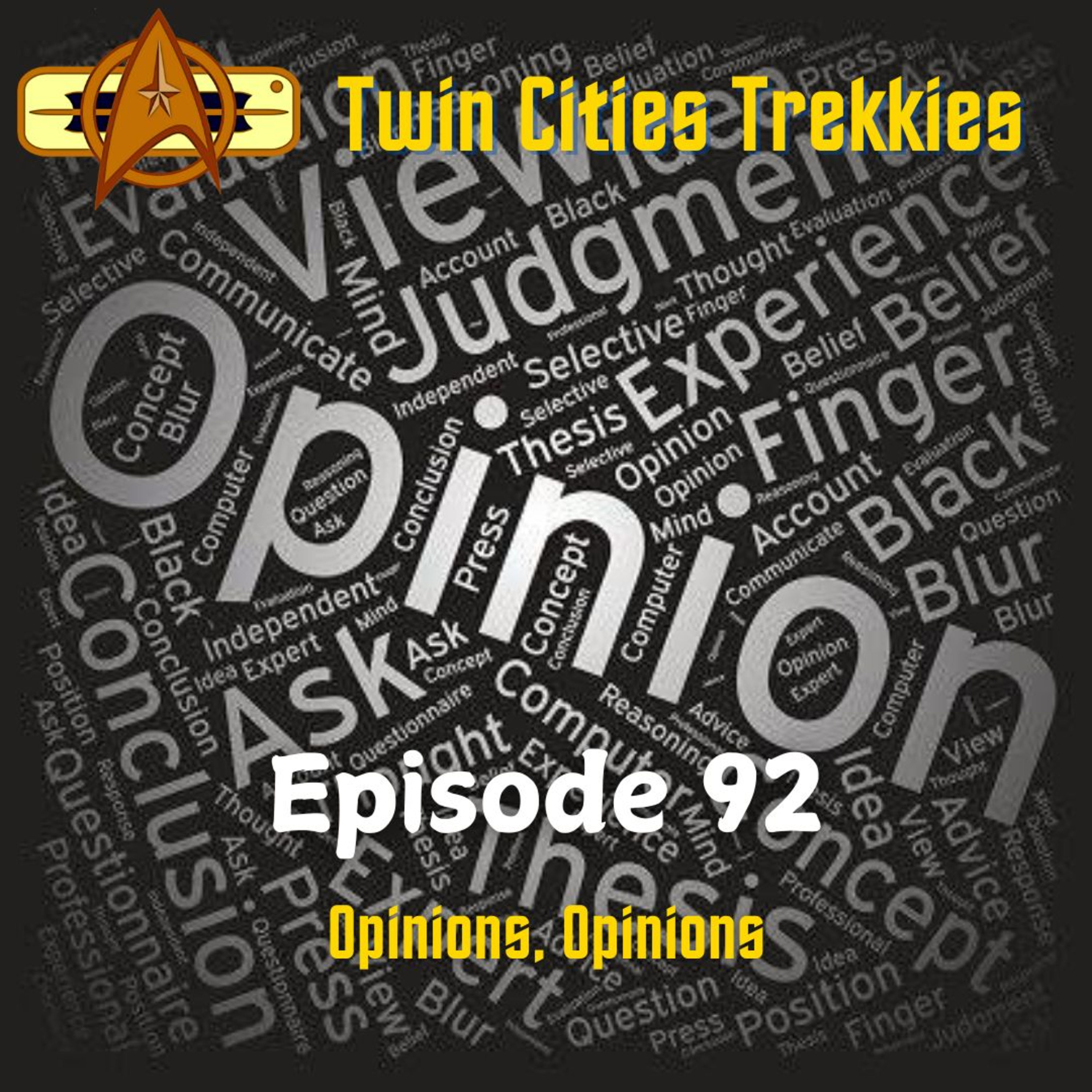 92: Opinions, Opinions episode artwork