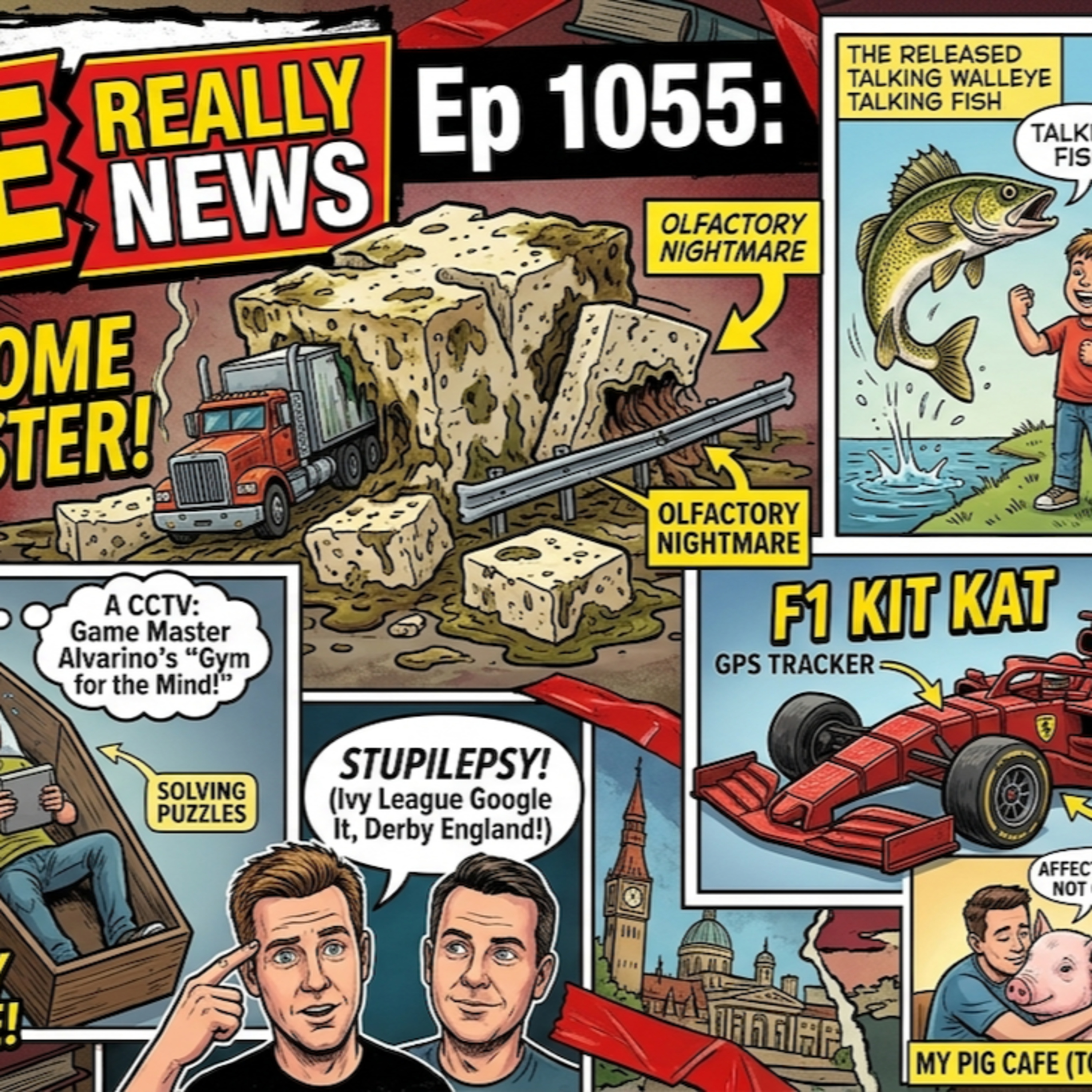 12-Ton Kit Kat Heist & The Missouri "Tofu Monster" | This Is True Really News 1055 episode artwork